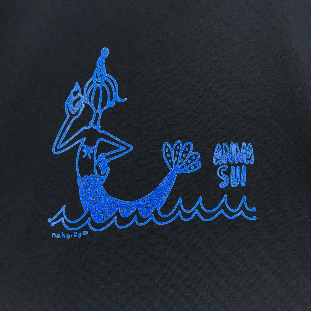 Vintage ANNA SUI American Brand Mermaid Blue T Shirt Size US XS / EU 42 / 0 - 3 Thumbnail