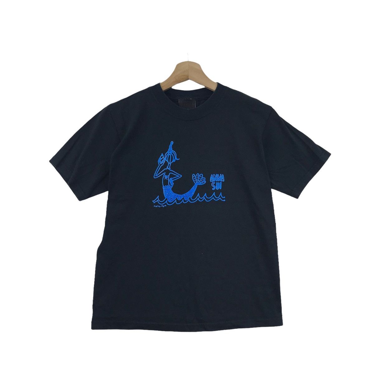 Vintage ANNA SUI American Brand Mermaid Blue T Shirt Size US XS / EU 42 / 0 - 1 Thumbnail