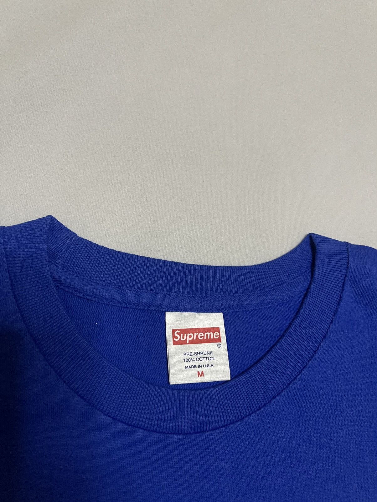 Supreme Supreme candy girl photo tee blue Size US M / EU 48-50 / 2 - 4 Thumbnail