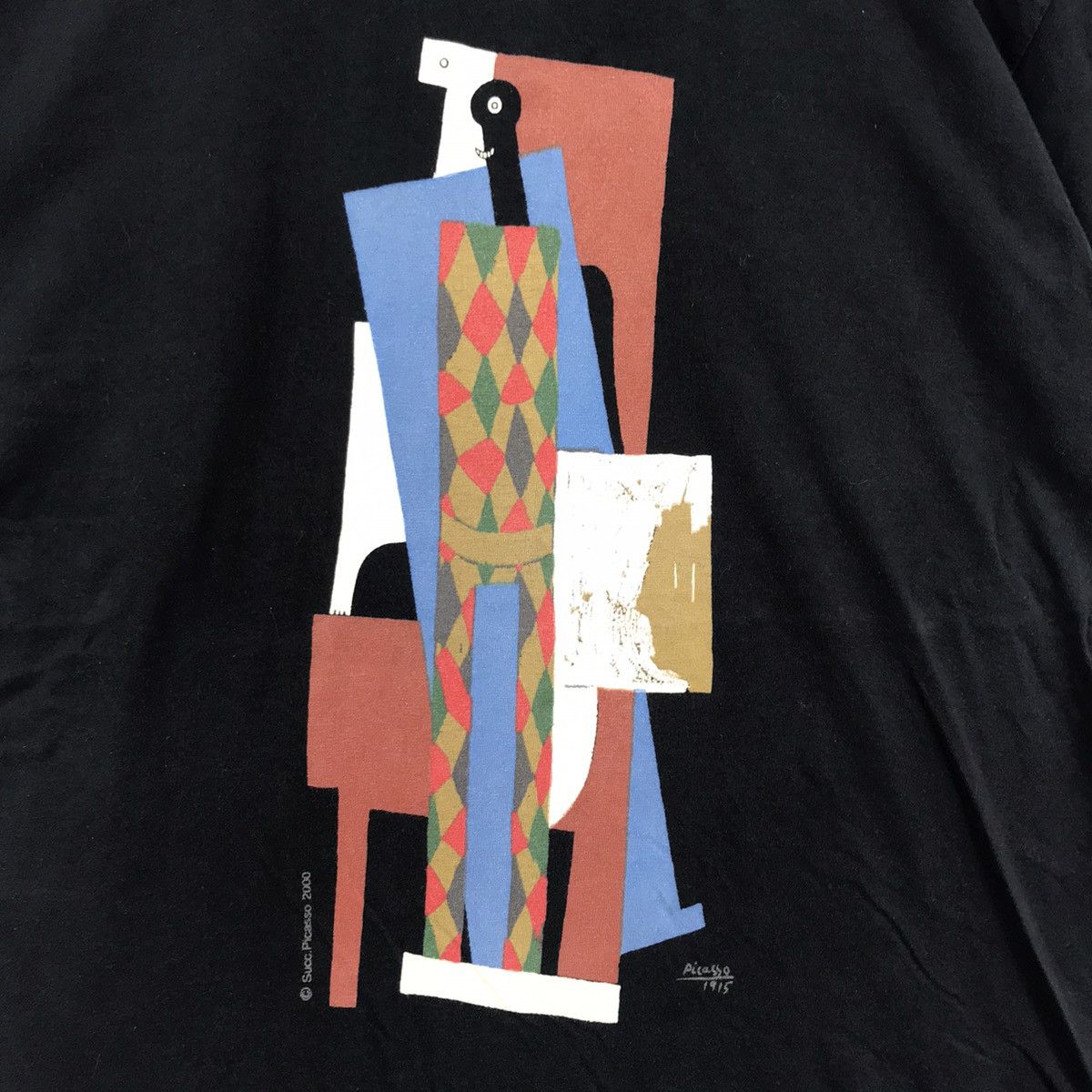 Other Vintage 2000 SUCC. PICASSO ART Artist Black T Shirt Size US S / EU 44-46 / 1 - 3 Thumbnail