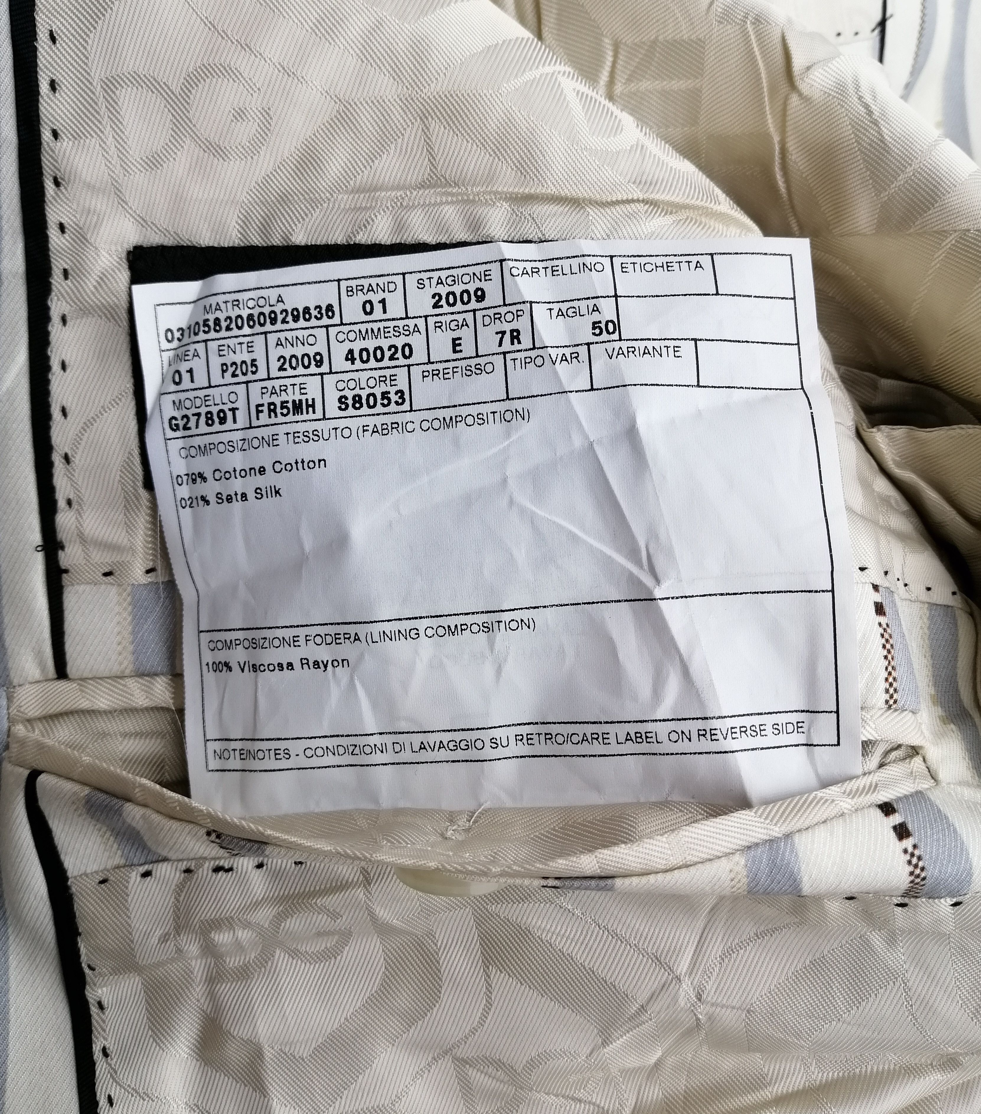 Dolce & Gabbana Vintage Dolce and Gabbana Gold White Blazer Jacket Size US S / EU 44-46 / 1 - 17 Thumbnail