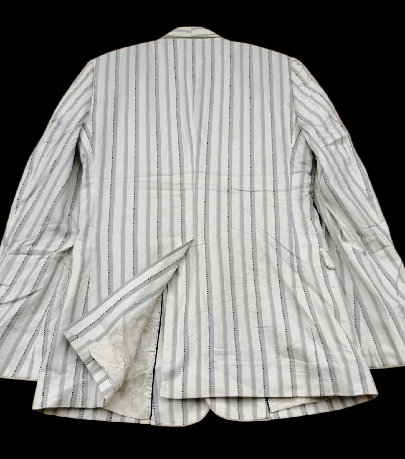 Dolce & Gabbana Vintage Dolce and Gabbana Gold White Blazer Jacket Size US S / EU 44-46 / 1 - 9 Thumbnail