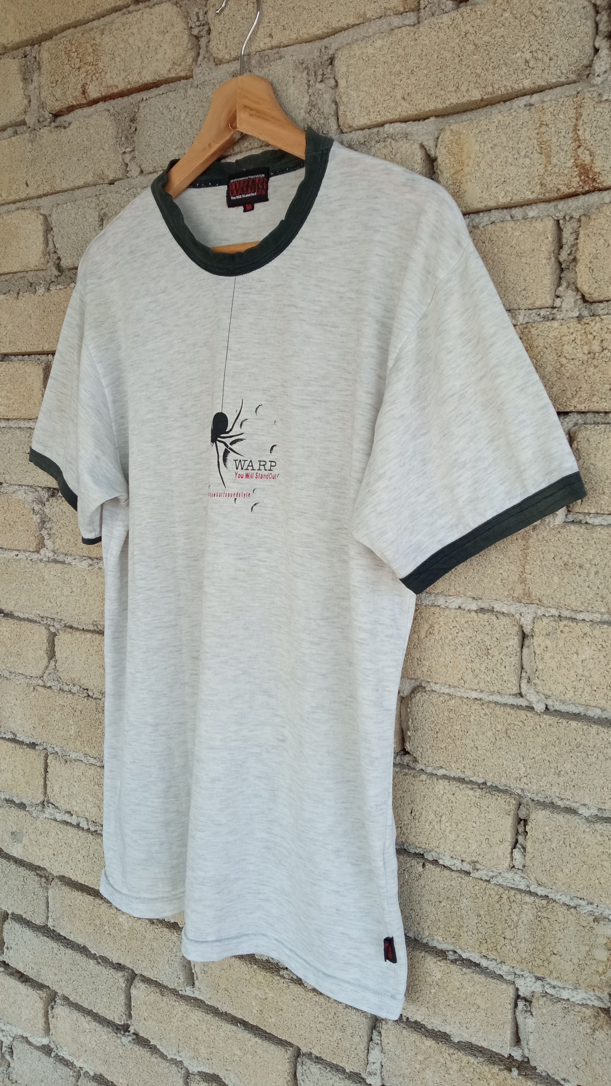 Santa Cruz Skateboards × Vintage 🔥🔥Vintage Warp Skate Snow Surf Sound T-Shirt Size US M / EU 48-50 / 2 - 6 Thumbnail