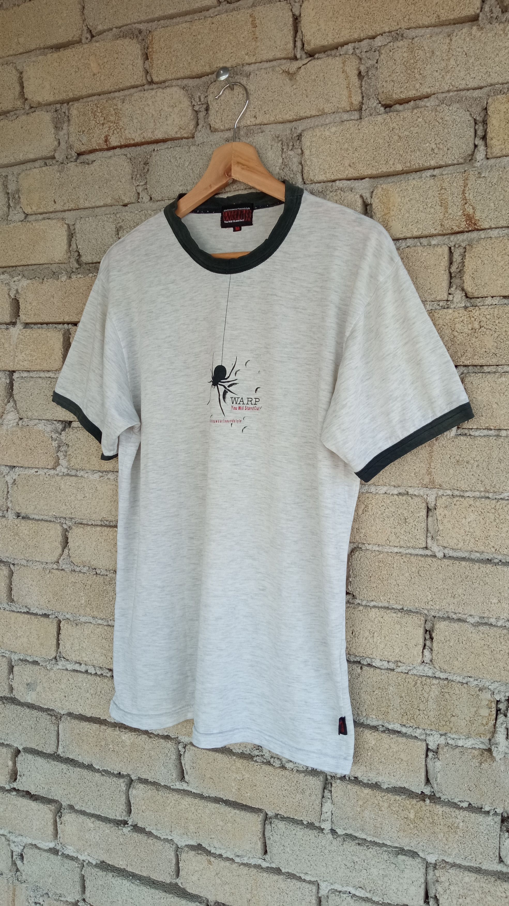 Santa Cruz Skateboards × Vintage 🔥🔥Vintage Warp Skate Snow Surf Sound T-Shirt Size US M / EU 48-50 / 2 - 3 Thumbnail