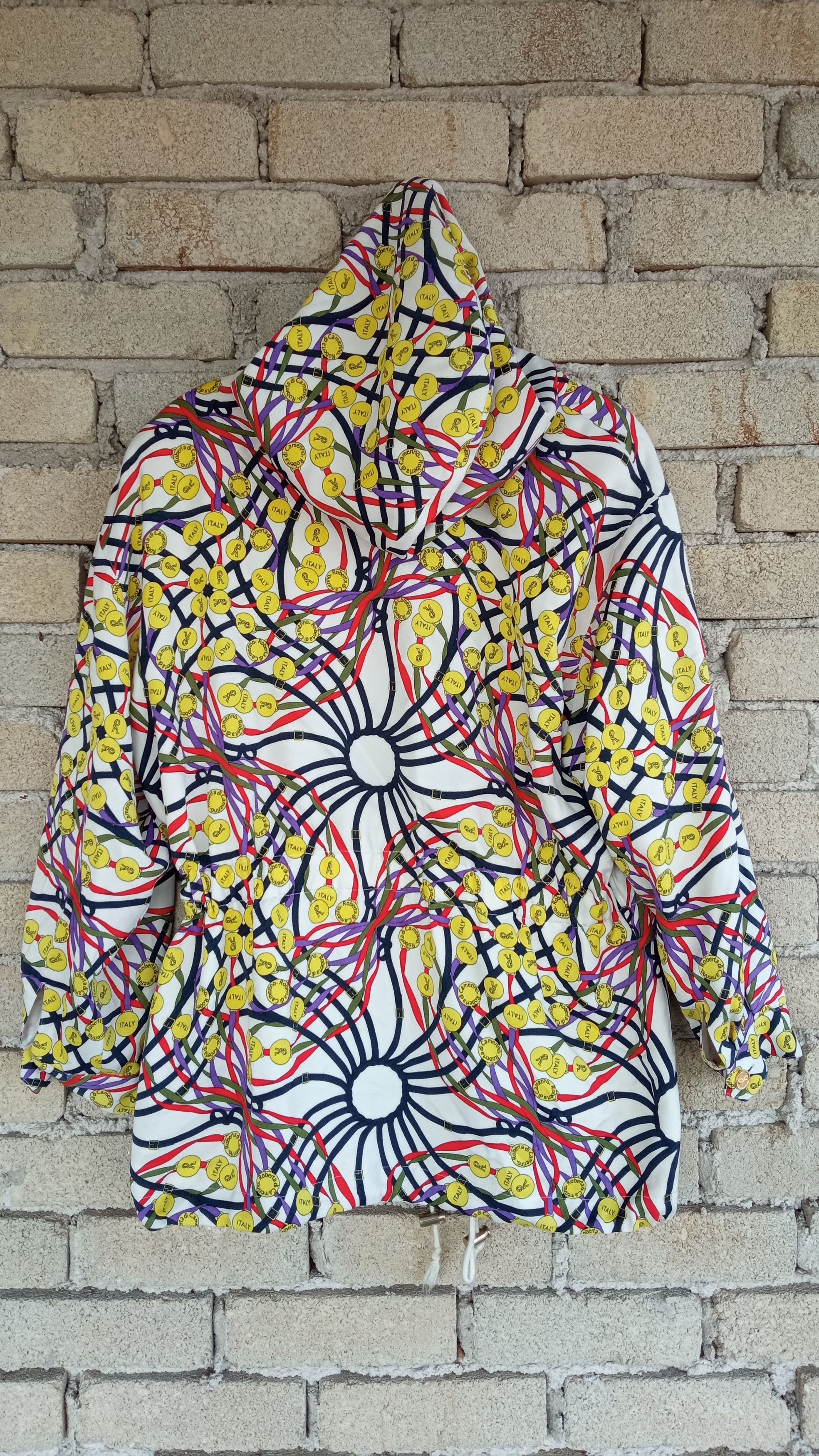 Japanese Brand × Roberta di Camerino × Vintage 🔥🔥Vintage Roberta Di Camerino Full Print Hoodie Jacket Size US L / EU 52-54 / 3 - 13 Thumbnail