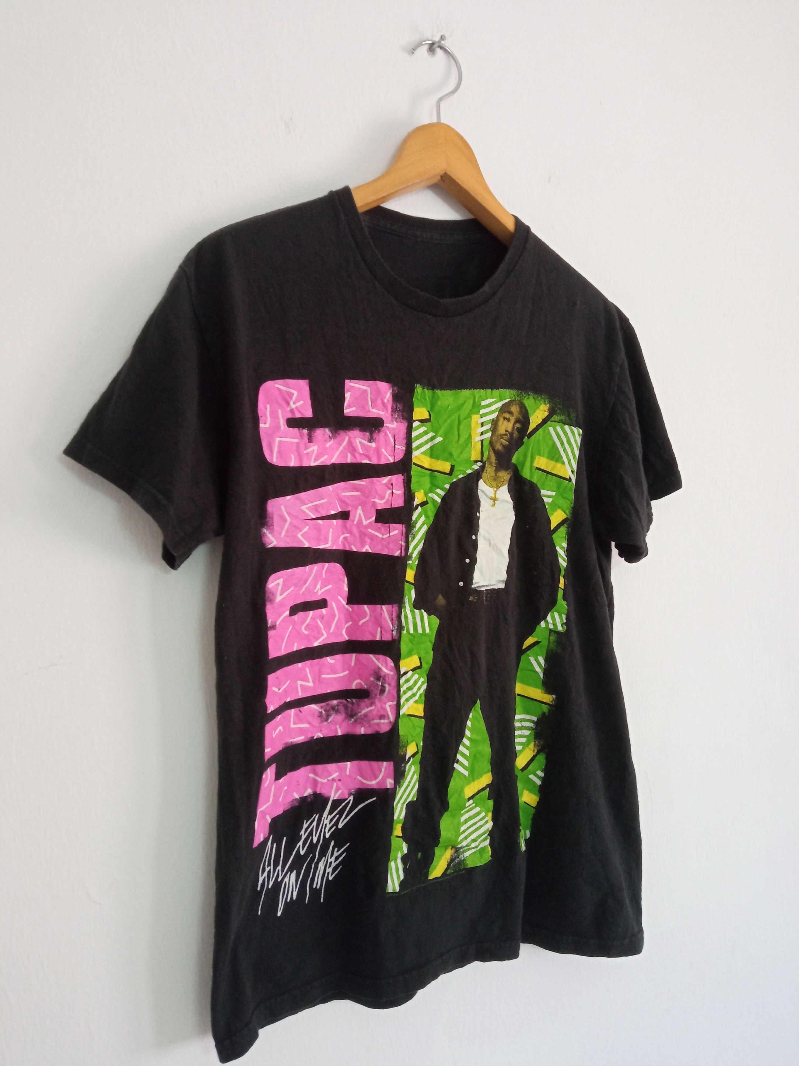 Band Tees × Rap Tees × Vintage 🔥🔥2Pac Tupac Shakur T-Shirt Size US S / EU 44-46 / 1 - 2 Thumbnail
