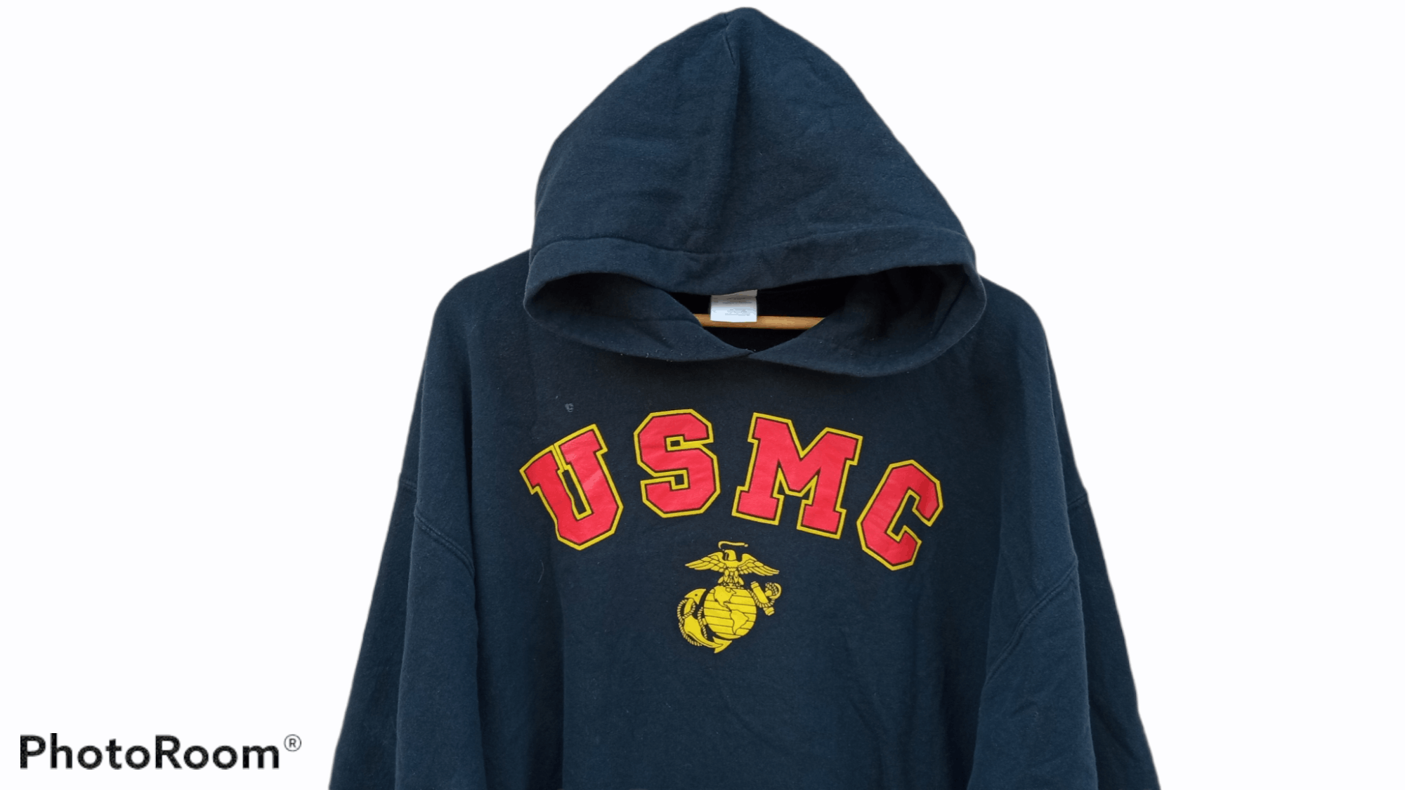 Japanese Brand × Vintage 🔥🔥Vintage 90's USMC Hoodie Jacket Size US L / EU 52-54 / 3 - 7 Thumbnail