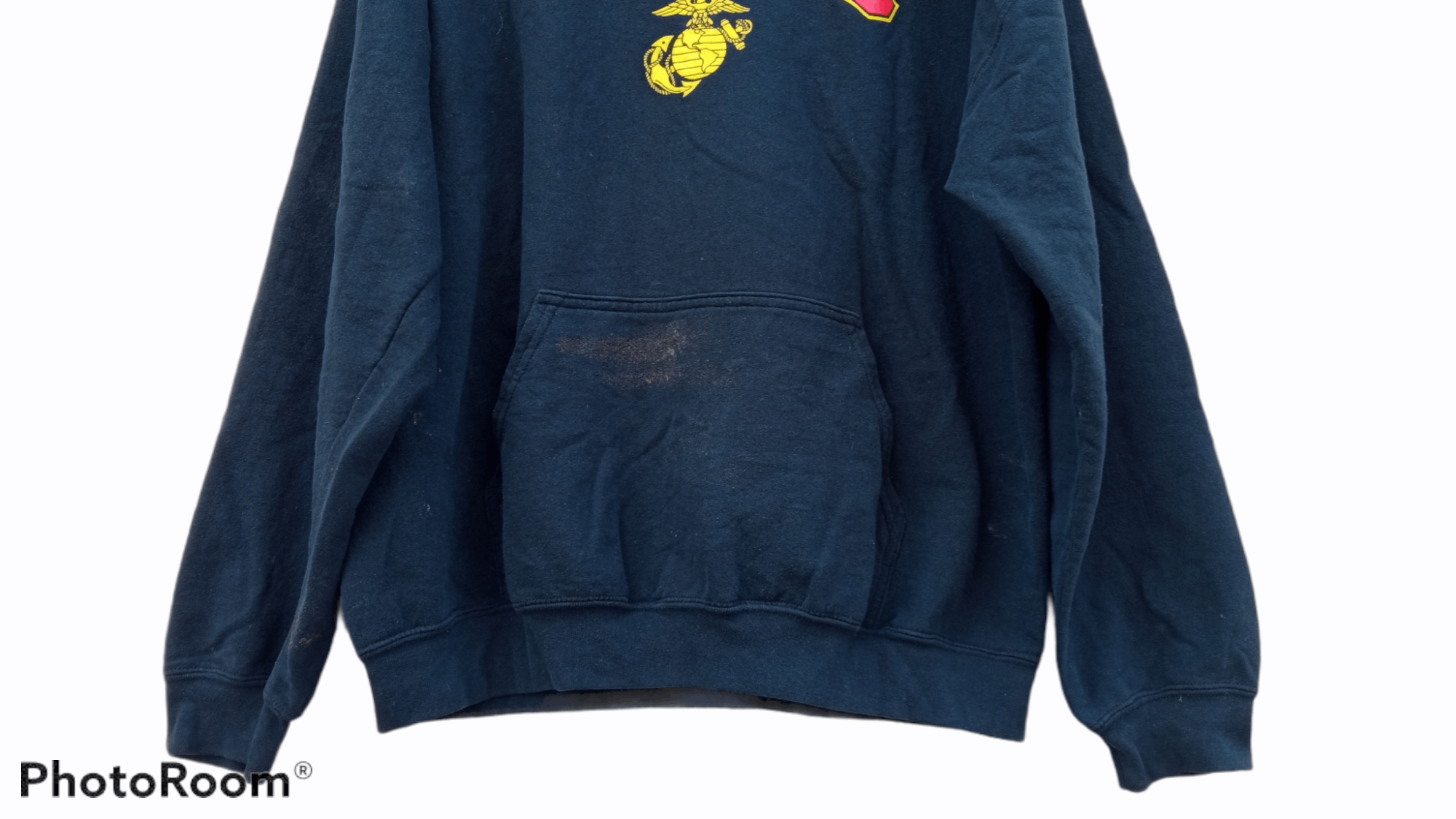 Japanese Brand × Vintage 🔥🔥Vintage 90's USMC Hoodie Jacket Size US L / EU 52-54 / 3 - 8 Thumbnail