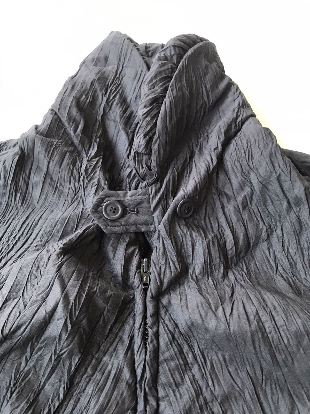 Issey Miyake 💥Vintage Issey Miyake Windcoat Pleats Jacket Size M / US 6-8 / IT 42-44 - 7 Thumbnail