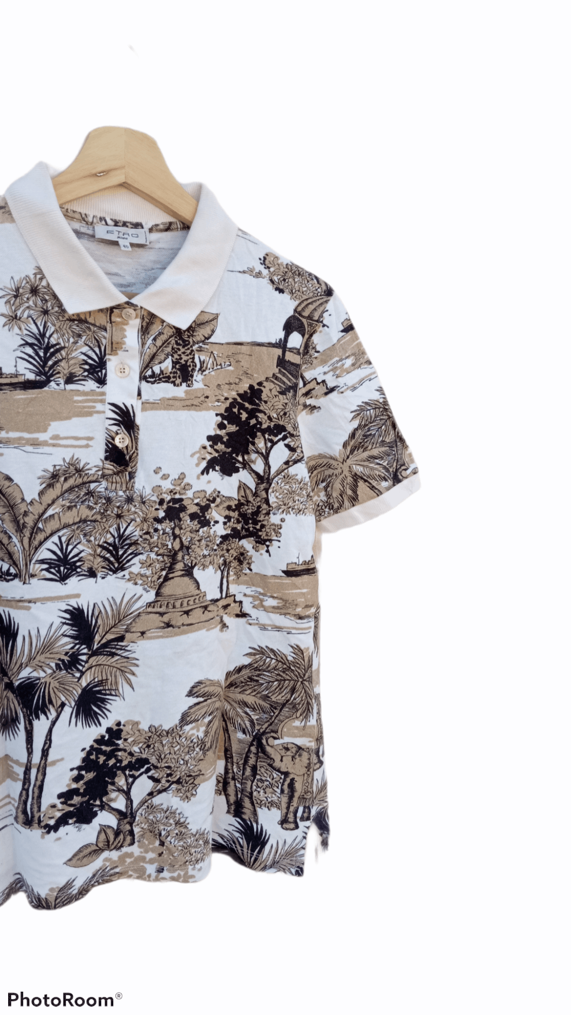 Etro × Vintage 🔥🔥Etro All Over Fullprint Panorama T-Shirt Size US S / EU 44-46 / 1 - 6 Thumbnail