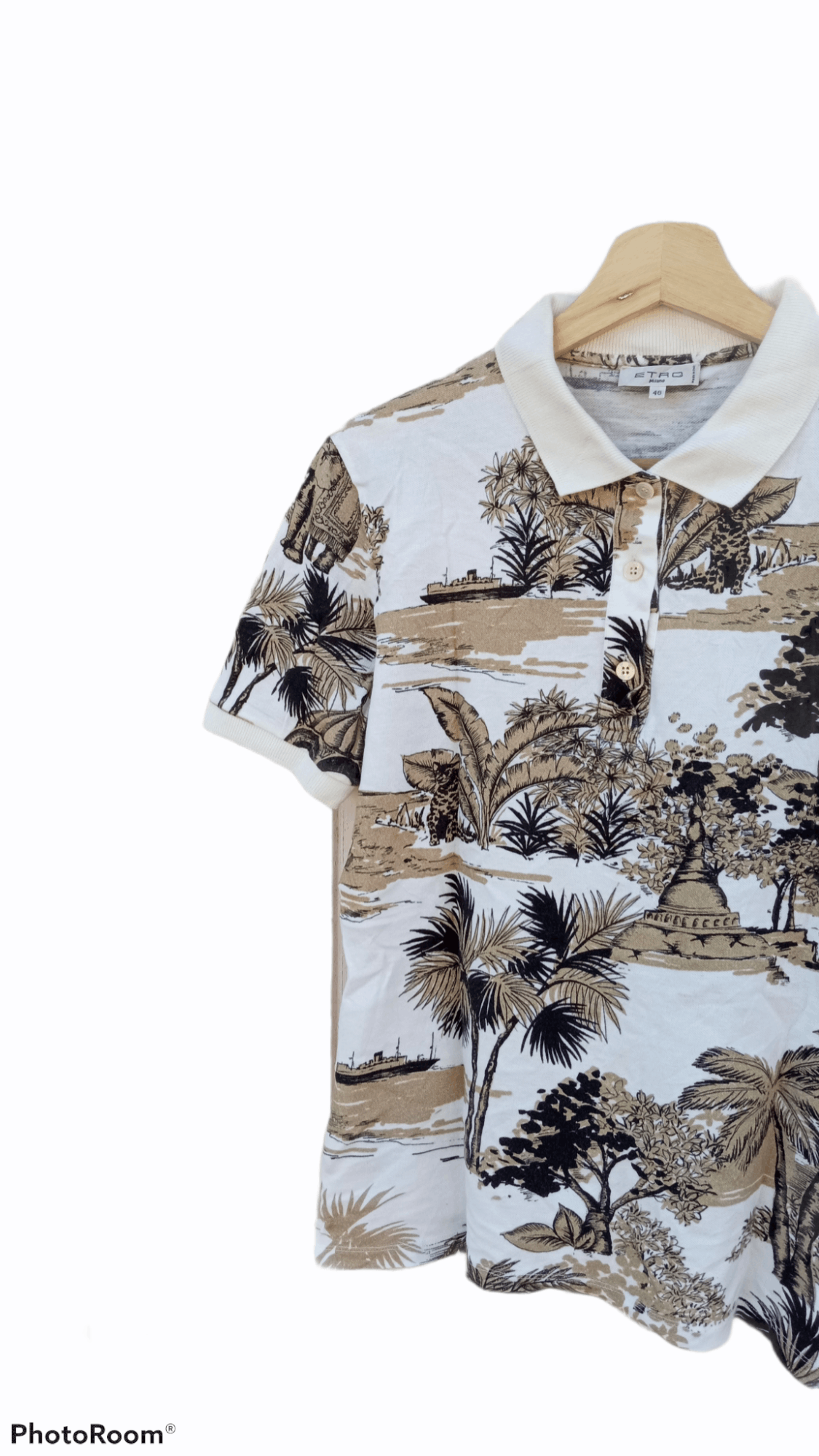 Etro × Vintage 🔥🔥Etro All Over Fullprint Panorama T-Shirt Size US S / EU 44-46 / 1 - 7 Thumbnail