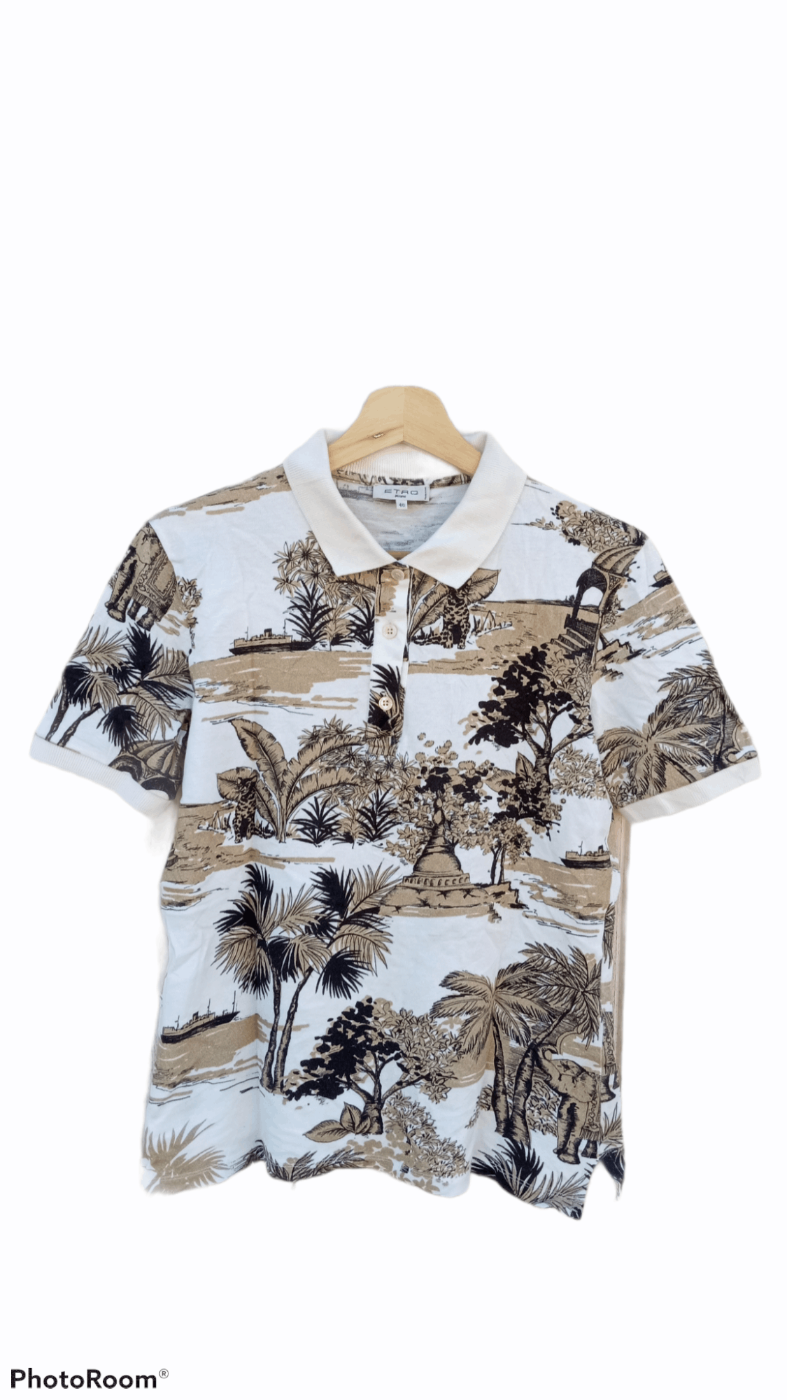 Etro × Vintage 🔥🔥Etro All Over Fullprint Panorama T-Shirt Size US S / EU 44-46 / 1 - 1 Thumbnail