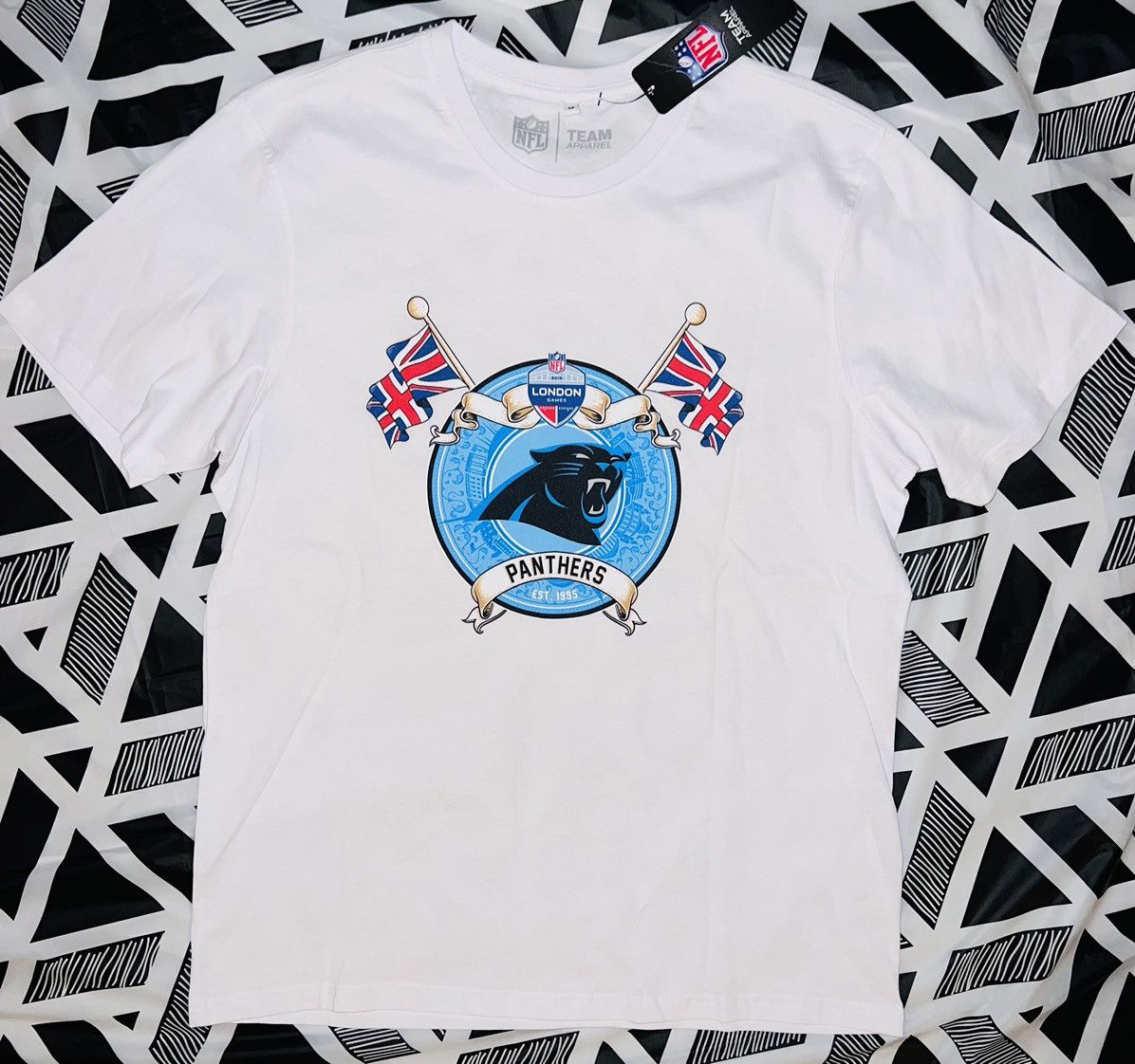 NFL Carolina Panthers NFL Team Apparel 2019 London Games Size US M / EU 48-50 / 2 - 1 Thumbnail
