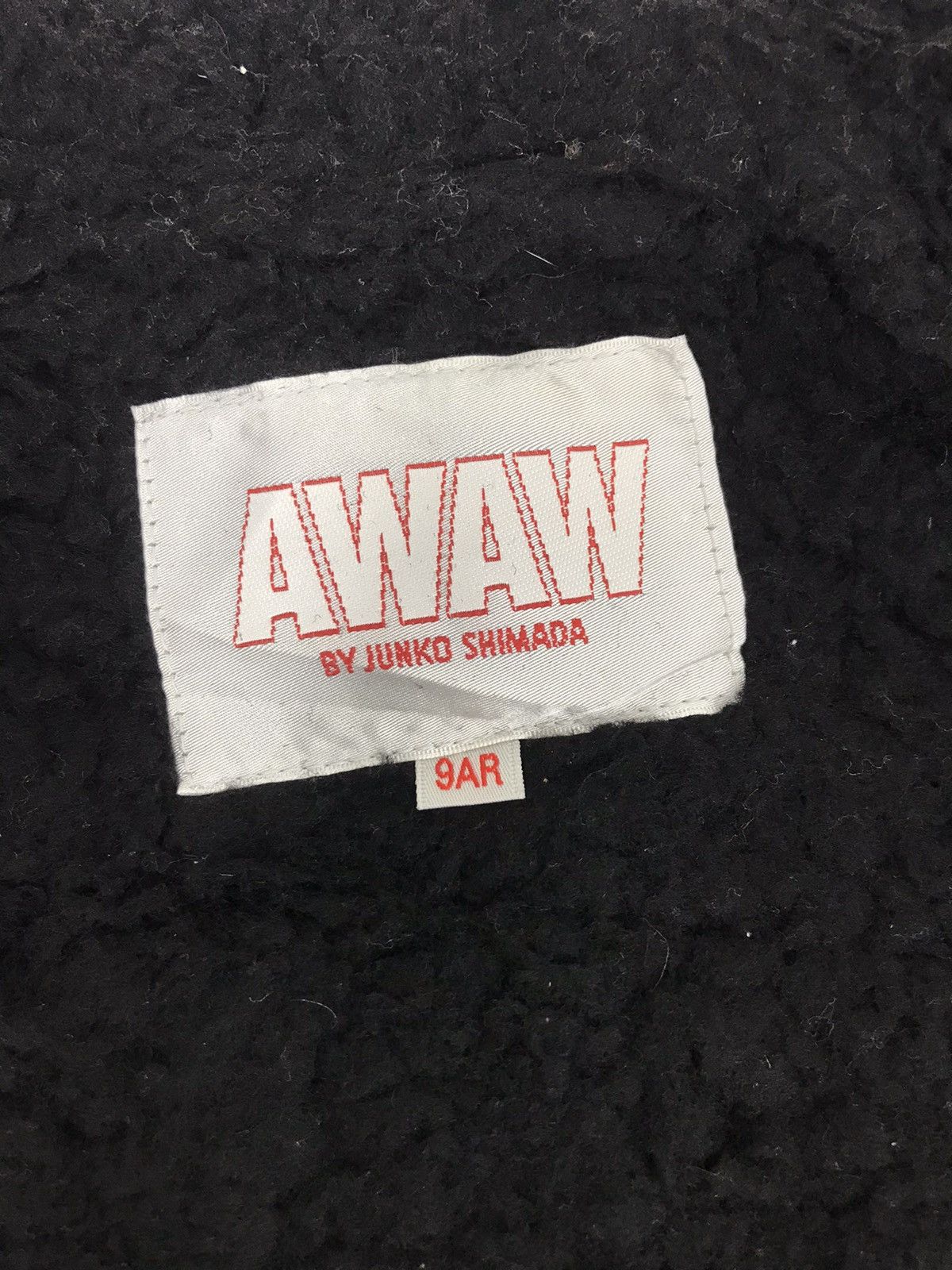 Designer Vintage Awaw By Junko Shimada Sherpa Jacket Trucker Style Size S / US 4 / IT 40 - 5 Thumbnail