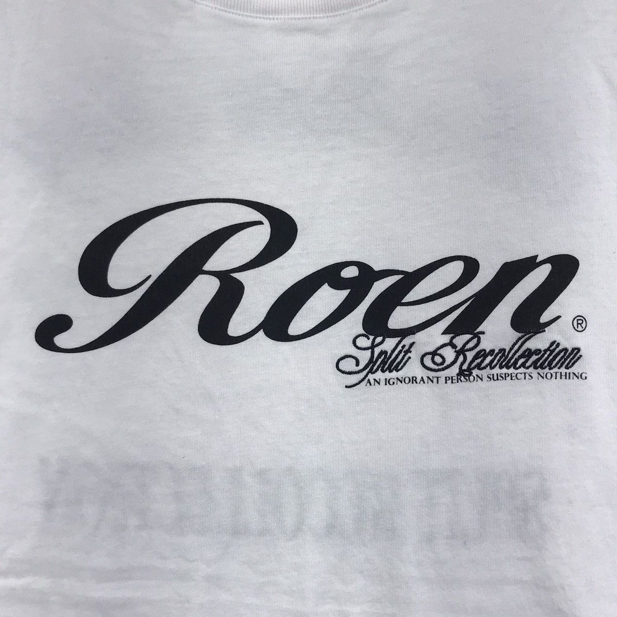 Roen ROEN FINAL FAITH Japanese Brand White T Shirt Size US XL / EU 56 / 4 - 5 Thumbnail