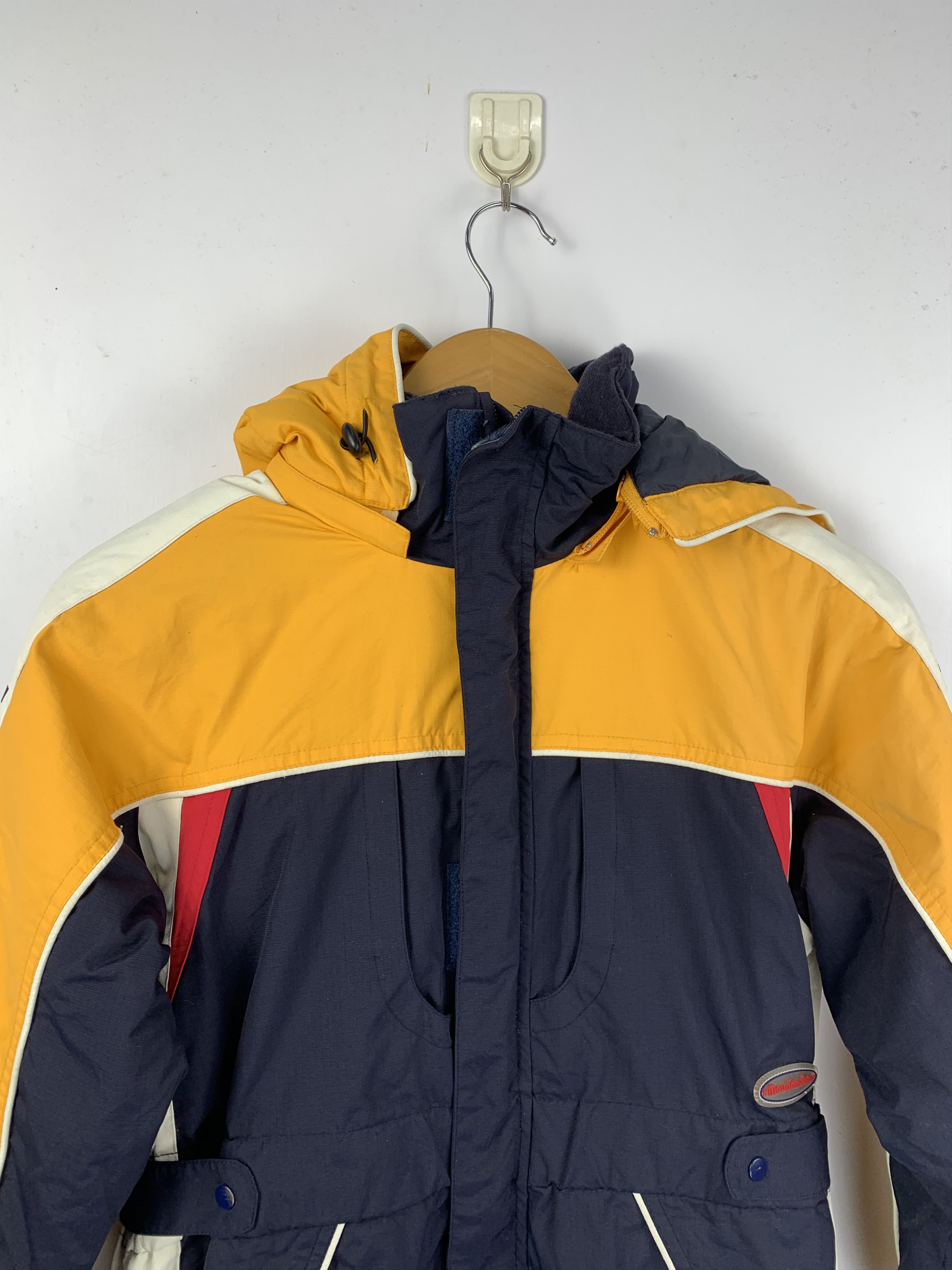Vintage Vintage MOUJONJON Kids Ski Jumpsuit Windproof Sportwear Size US 28 / EU 44 - 2 Thumbnail