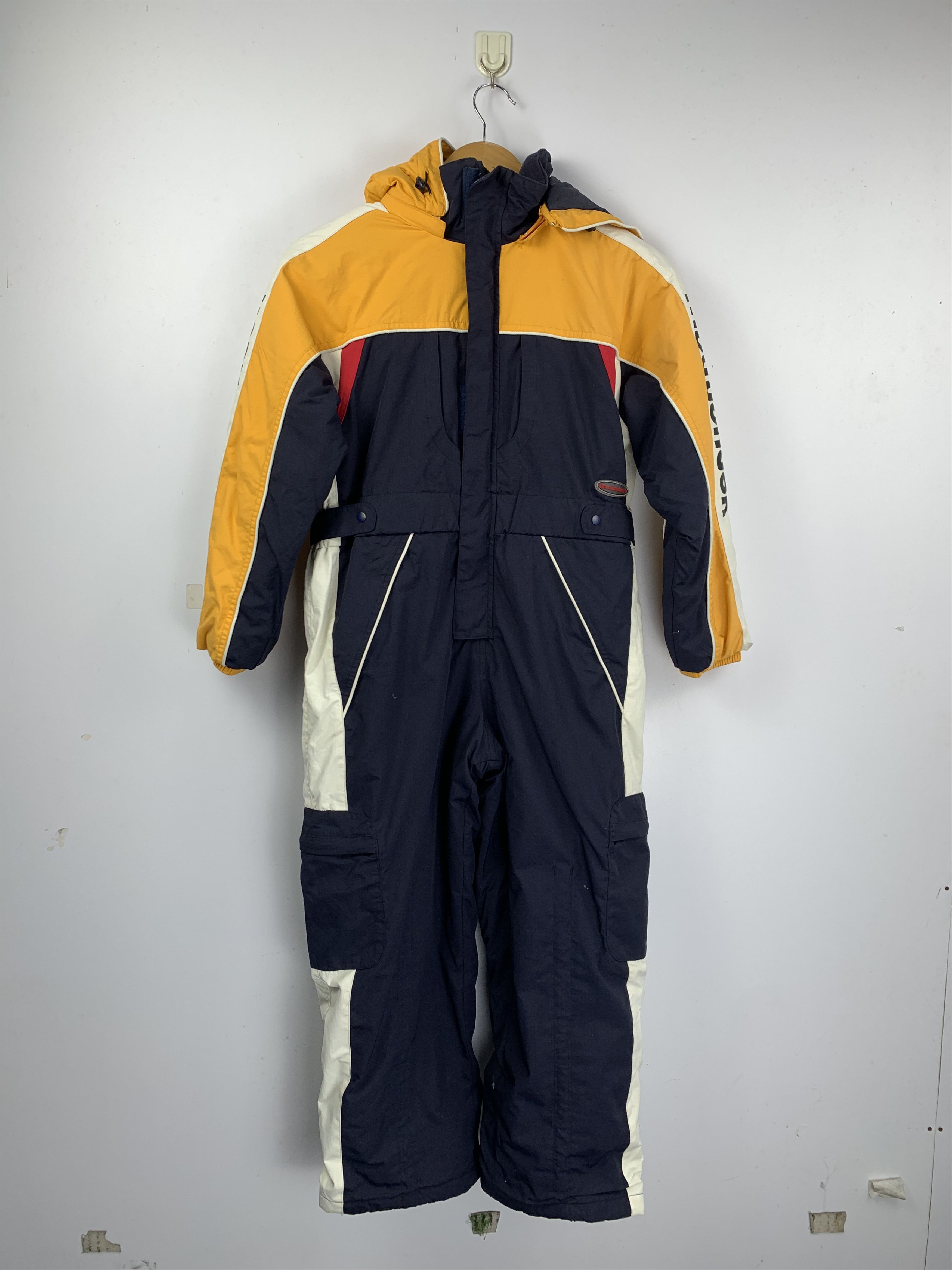 Vintage Vintage MOUJONJON Kids Ski Jumpsuit Windproof Sportwear Size US 28 / EU 44 - 1 Thumbnail