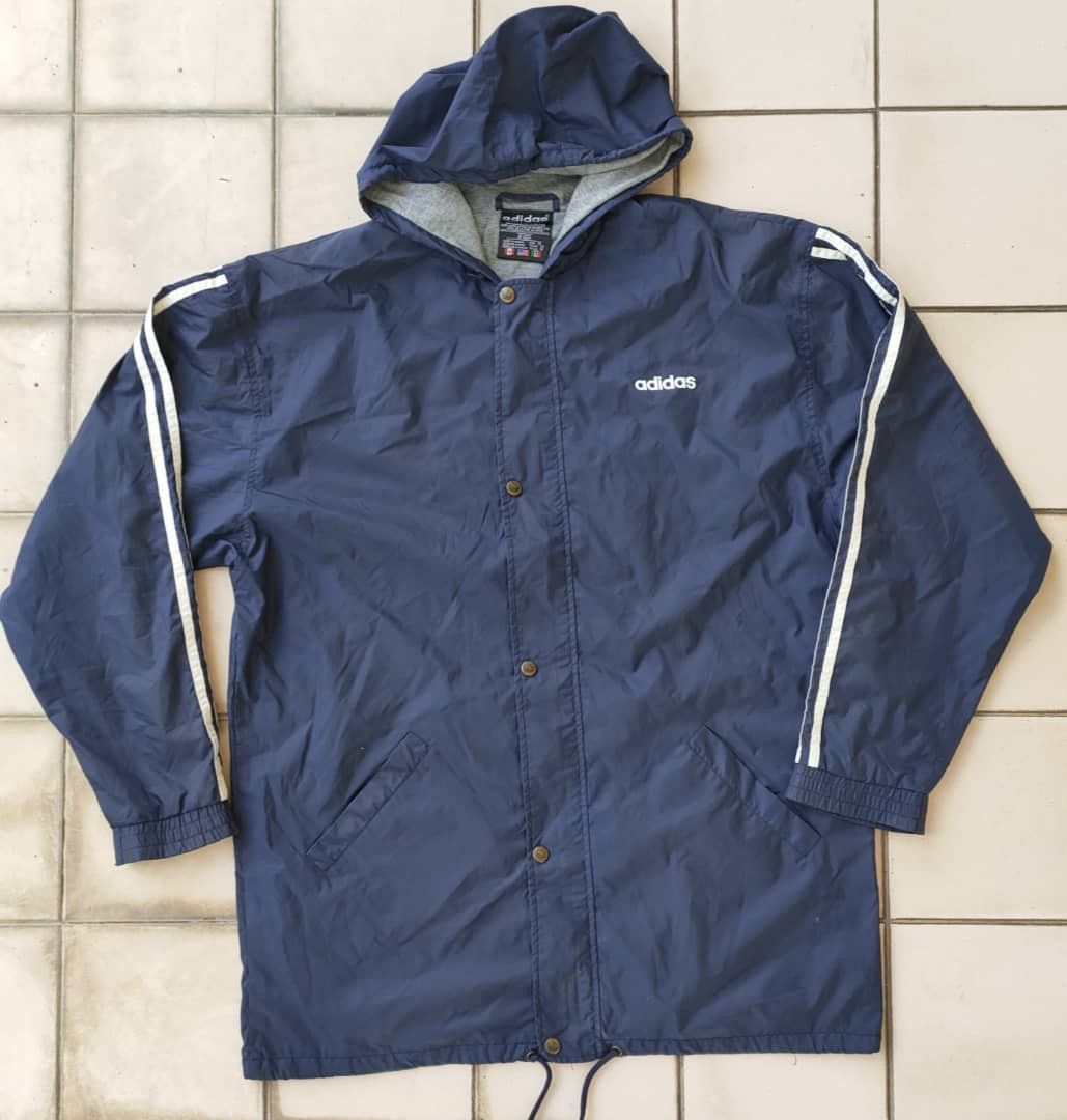 Adidas Vintage Adidas Windbreaker Size US M / EU 48-50 / 2 - 1 Thumbnail