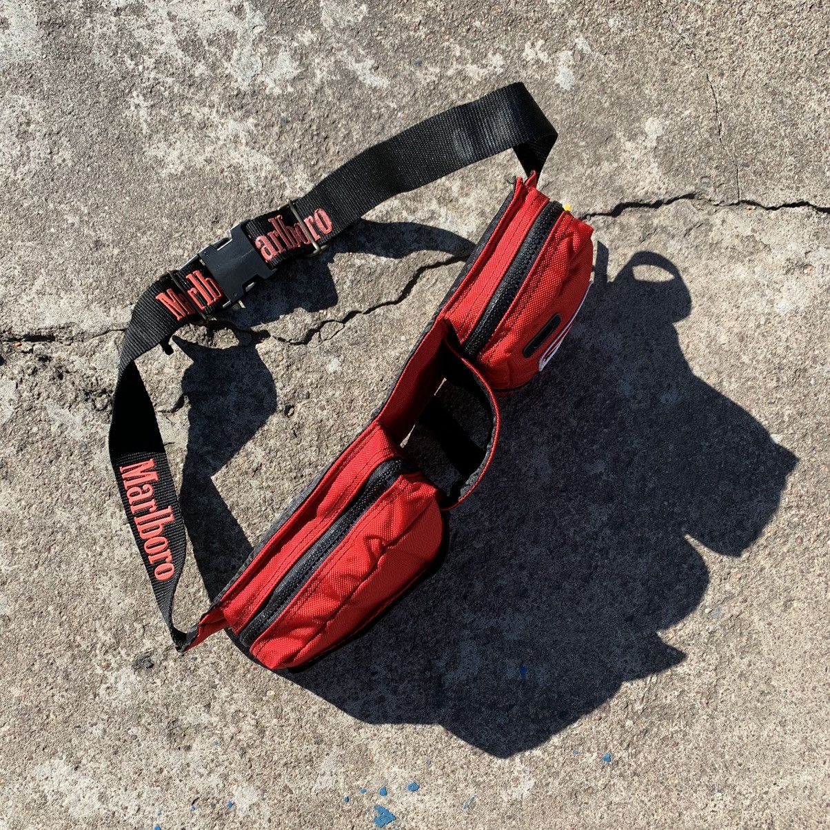 Marlboro Marlboro Vintage Retro 1980s Cross Body Belt Bag 1990s Size ONE SIZE - 6 Thumbnail