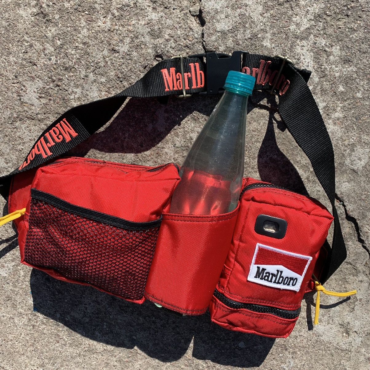 Marlboro Marlboro Vintage Retro 1980s Cross Body Belt Bag 1990s Size ONE SIZE - 4 Thumbnail