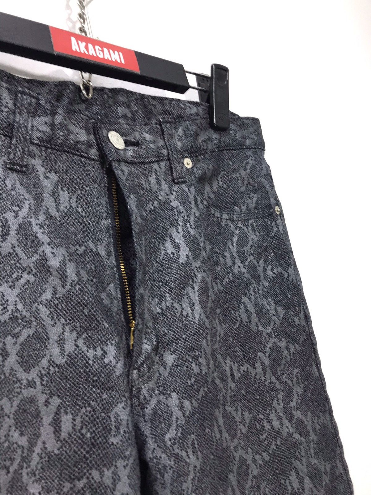 Japanese Brand Made in Japan Snake Total Pattern Fullprinted Regular 1🟦0 Size US 32 / EU 48 - 5 Thumbnail