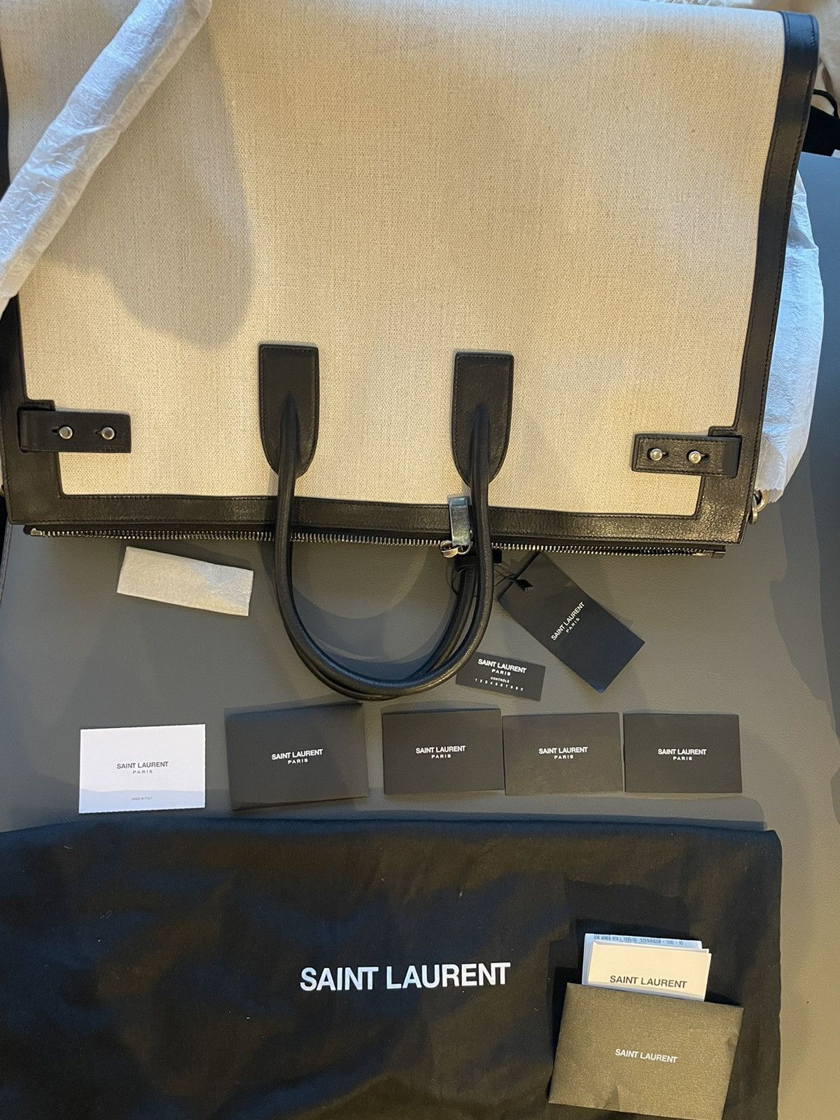 Yves Saint Laurent Limited Edition Saint Laurent Sac De Jour XL Size ONE SIZE - 9 Thumbnail