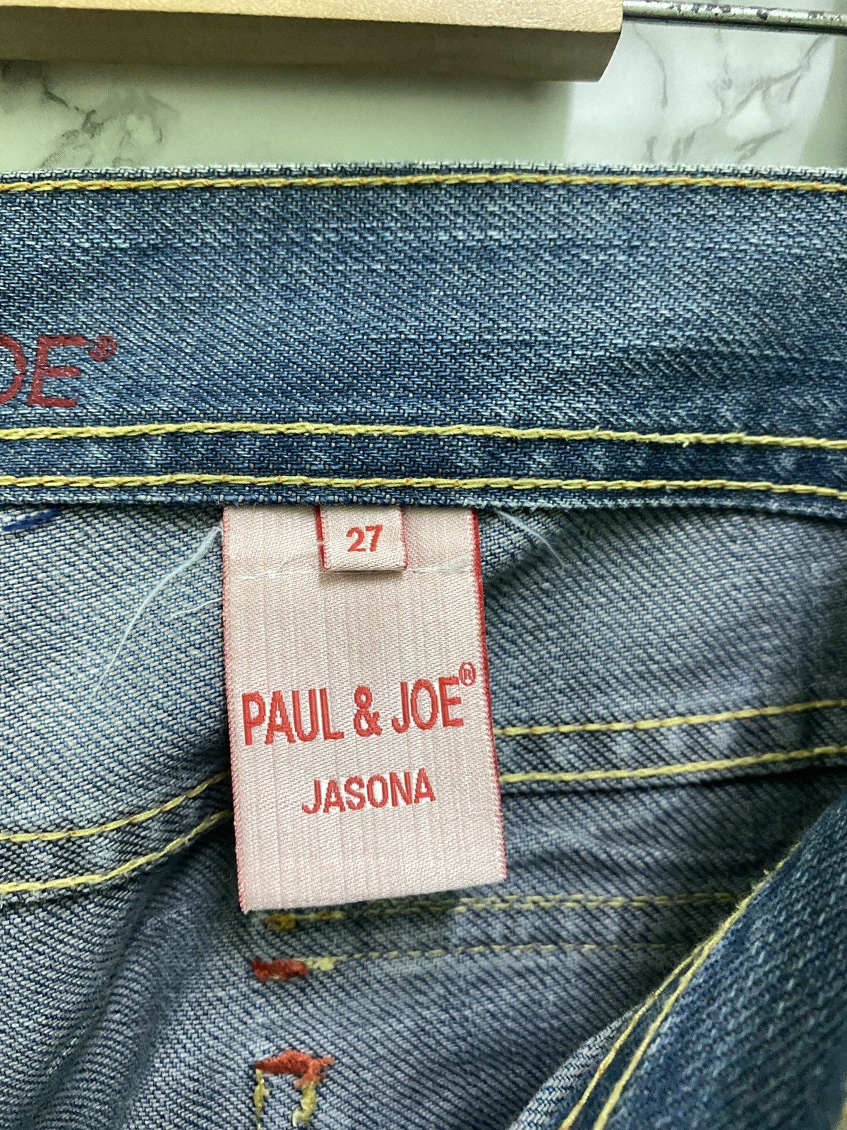 Japanese Brand × Paul & Joe JAPAN PAUL AND JOE BUSH PANT FLARED DENIM Size US 28 / EU 44 - 13 Thumbnail