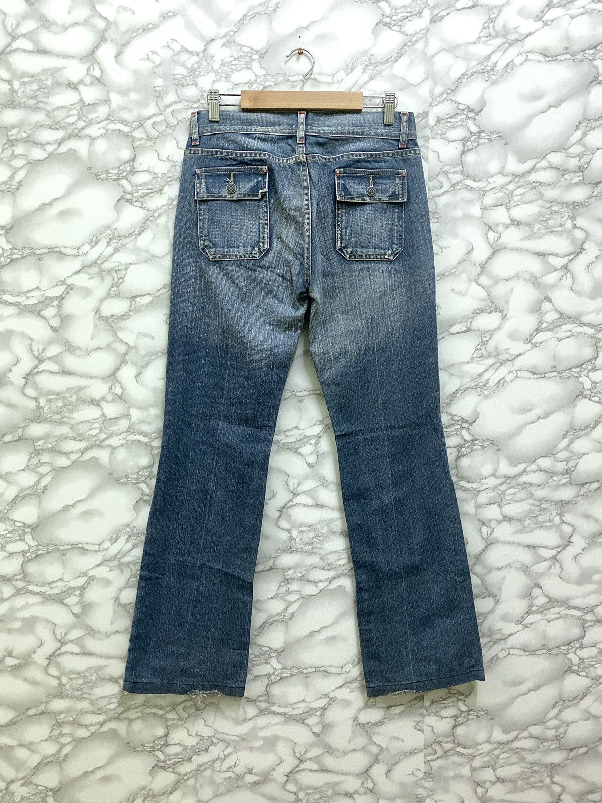 Japanese Brand × Paul & Joe JAPAN PAUL AND JOE BUSH PANT FLARED DENIM Size US 28 / EU 44 - 2 Thumbnail