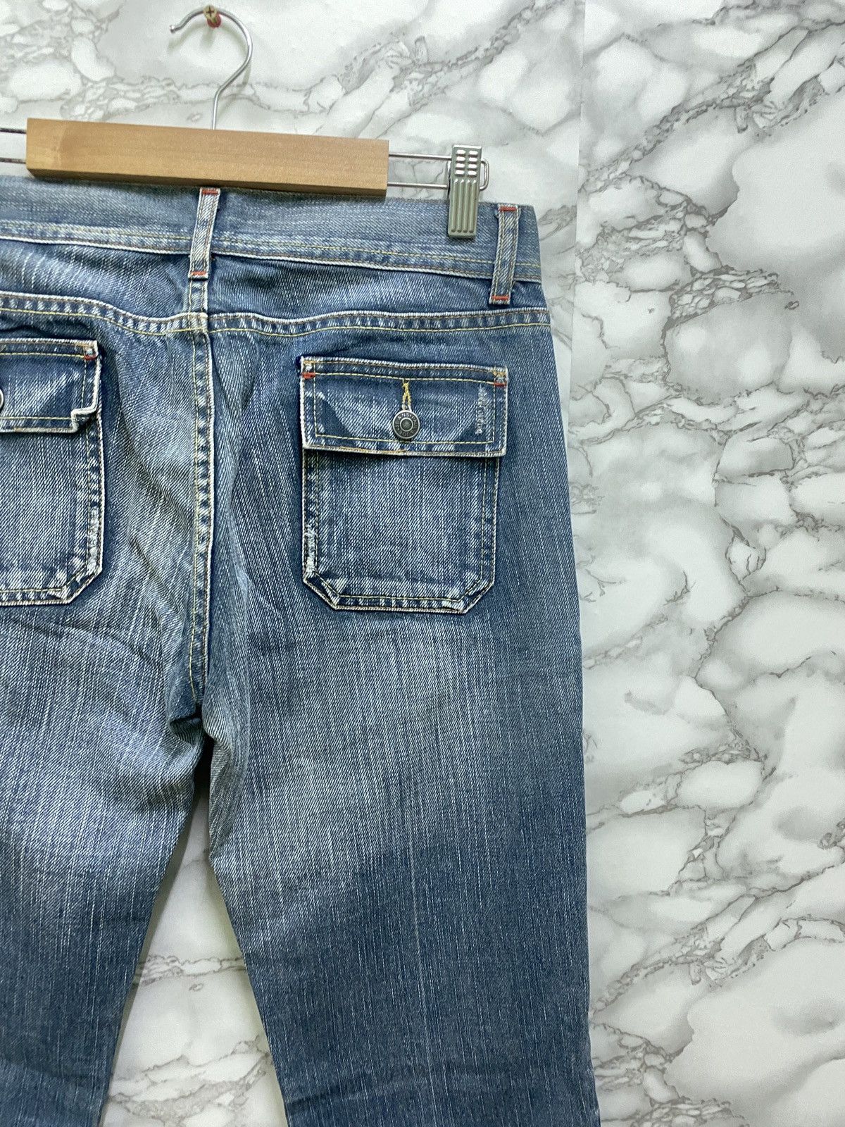 Japanese Brand × Paul & Joe JAPAN PAUL AND JOE BUSH PANT FLARED DENIM Size US 28 / EU 44 - 10 Thumbnail