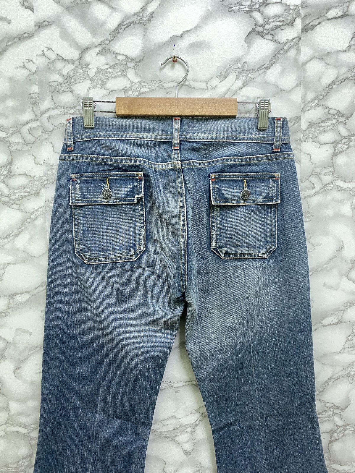 Japanese Brand × Paul & Joe JAPAN PAUL AND JOE BUSH PANT FLARED DENIM Size US 28 / EU 44 - 8 Thumbnail