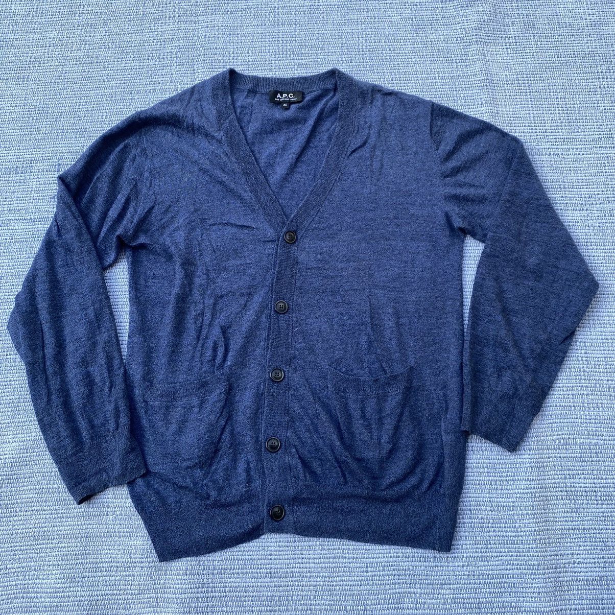 A.P.C. cotton linen cardigan Size US XS / EU 42 / 0 - 1 Thumbnail