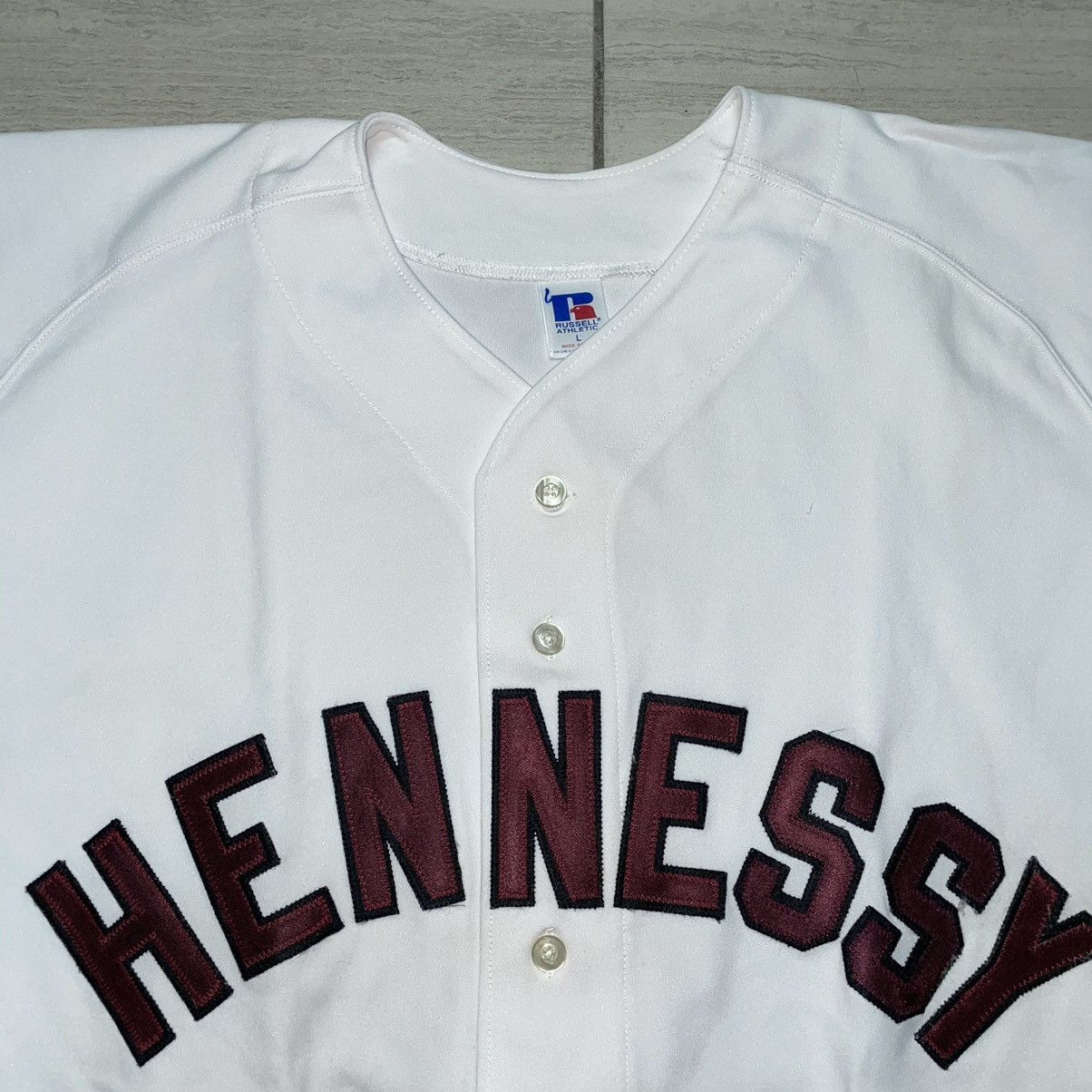 Hennessy × Russell Athletic Hennessy Russell Athletic Jersey Made In USA Size US L / EU 52-54 / 3 - 1 Thumbnail