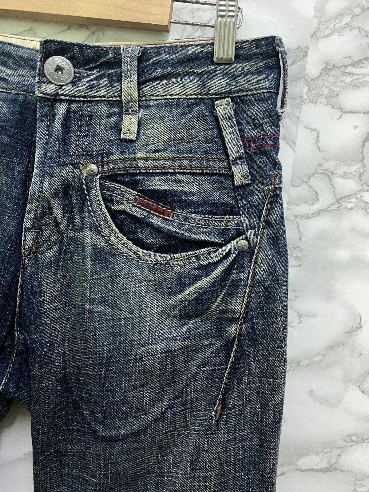 Marithe + Francois Girbaud Famous Marithe Francois Girbaud Multipocket Denim Size US 27 - 5 Thumbnail