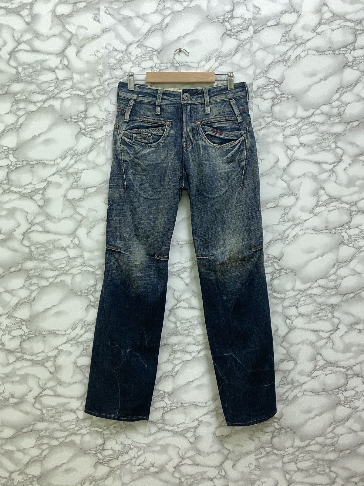 Marithe + Francois Girbaud Famous Marithe Francois Girbaud Multipocket Denim Size US 27 - 2 Thumbnail