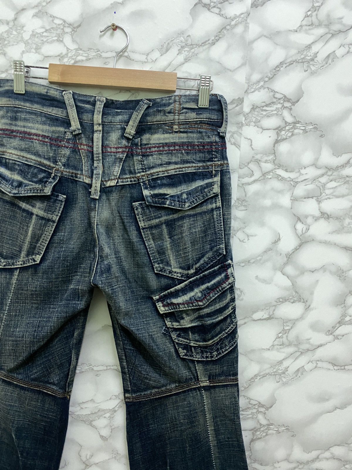 Marithe + Francois Girbaud Famous Marithe Francois Girbaud Multipocket Denim Size US 27 - 11 Thumbnail