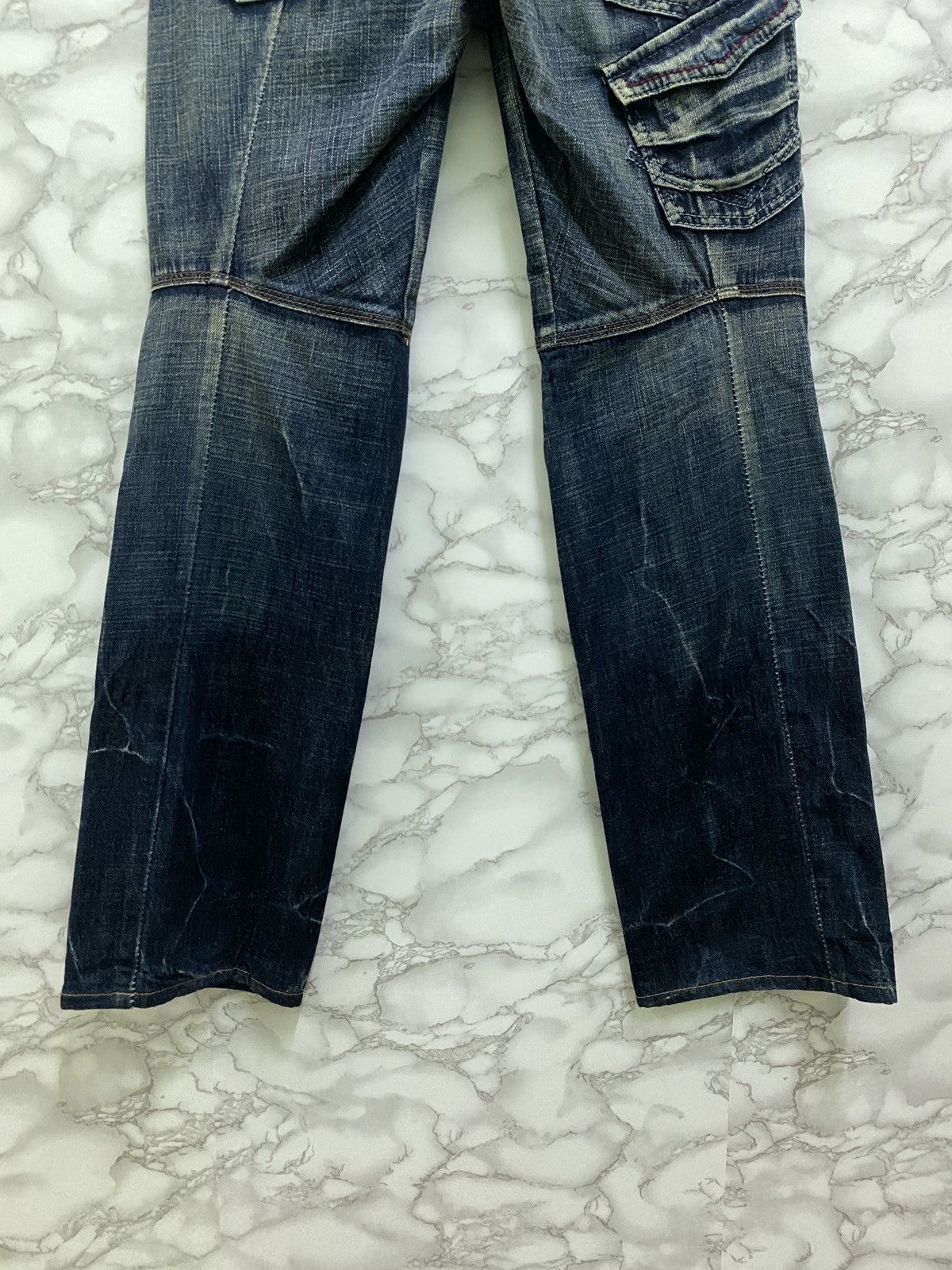 Marithe + Francois Girbaud Famous Marithe Francois Girbaud Multipocket Denim Size US 27 - 12 Thumbnail