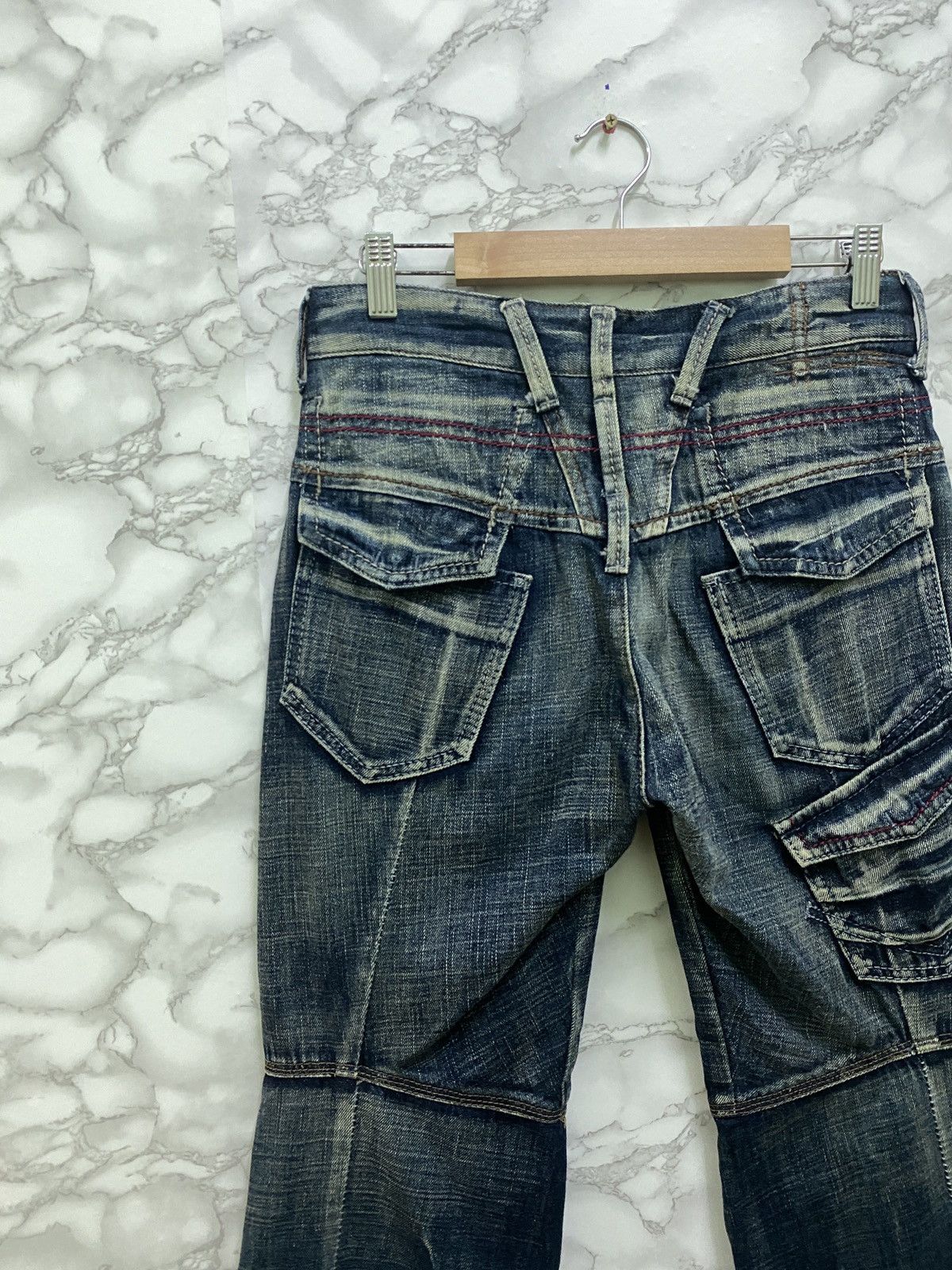 Marithe + Francois Girbaud Famous Marithe Francois Girbaud Multipocket Denim Size US 27 - 10 Thumbnail