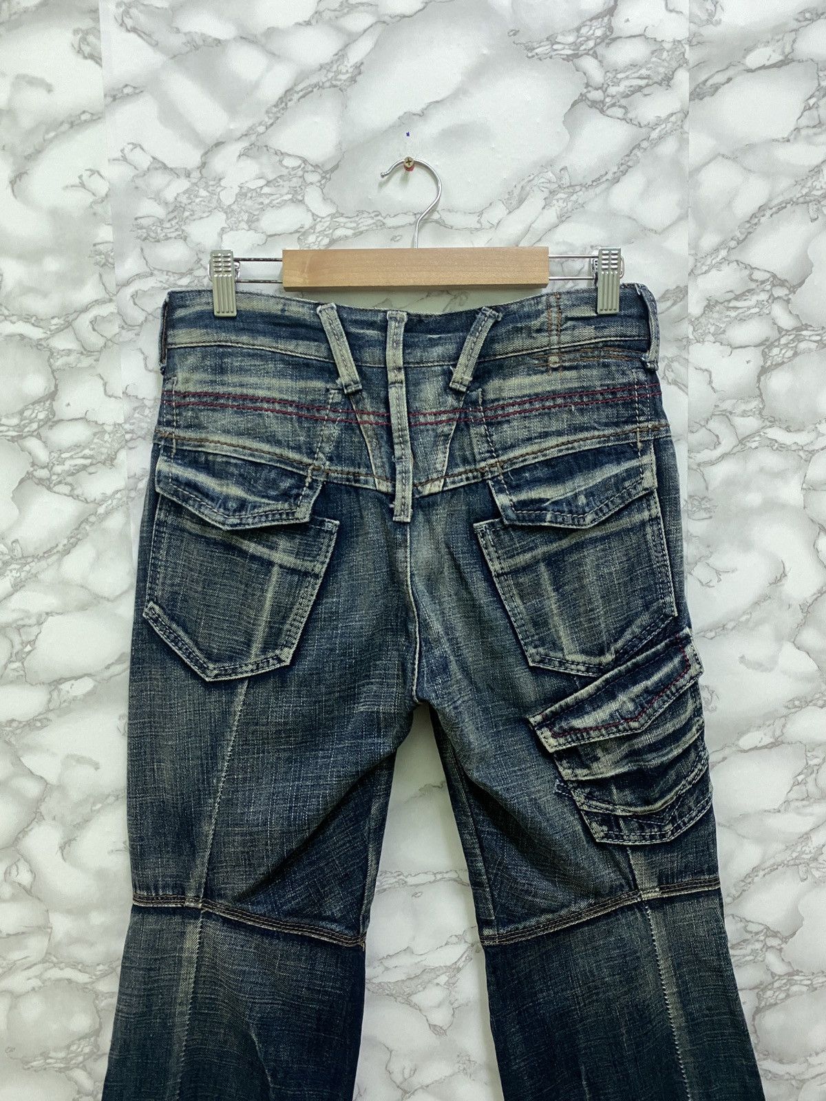 Marithe + Francois Girbaud Famous Marithe Francois Girbaud Multipocket Denim Size US 27 - 9 Thumbnail