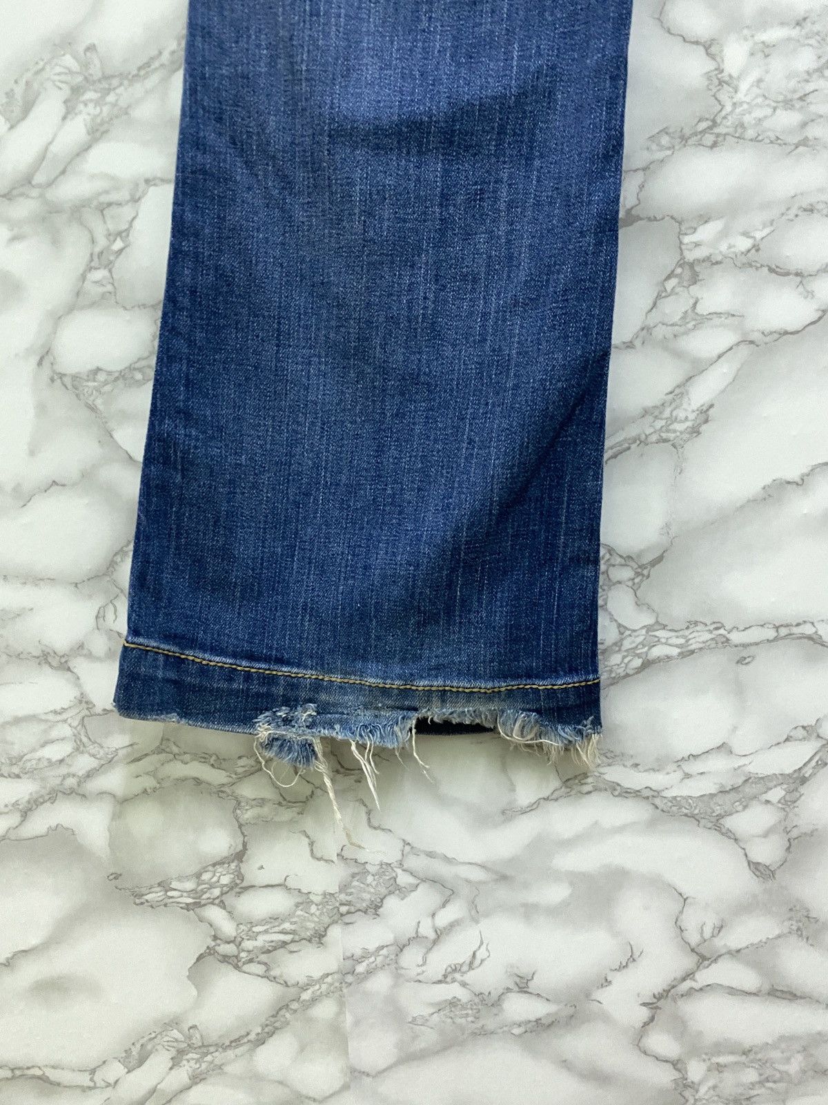 True Religion × Vintage Vintage TRUE RELIGION Sammy Big T Flared Denim Jeans Size US 28 / EU 44 - 13 Thumbnail