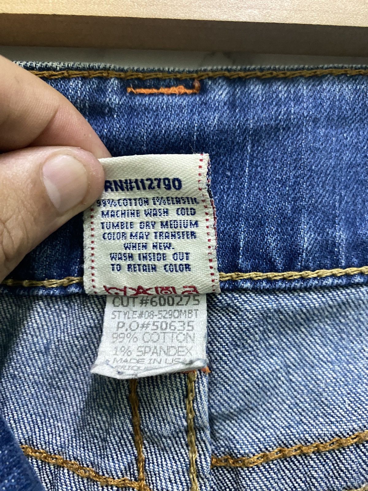 True Religion × Vintage Vintage TRUE RELIGION Sammy Big T Flared Denim Jeans Size US 28 / EU 44 - 8 Thumbnail