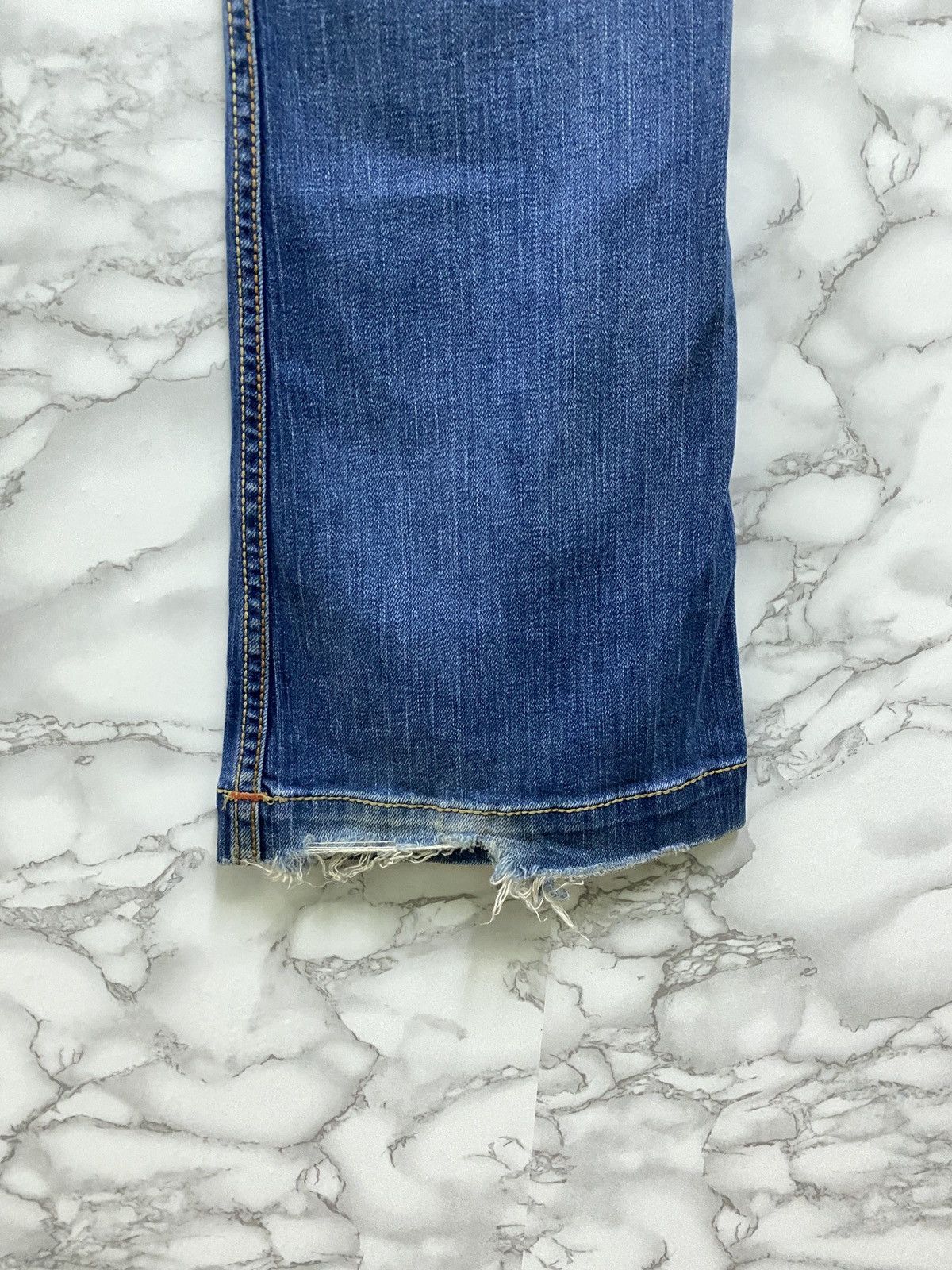True Religion × Vintage Vintage TRUE RELIGION Sammy Big T Flared Denim Jeans Size US 28 / EU 44 - 14 Thumbnail