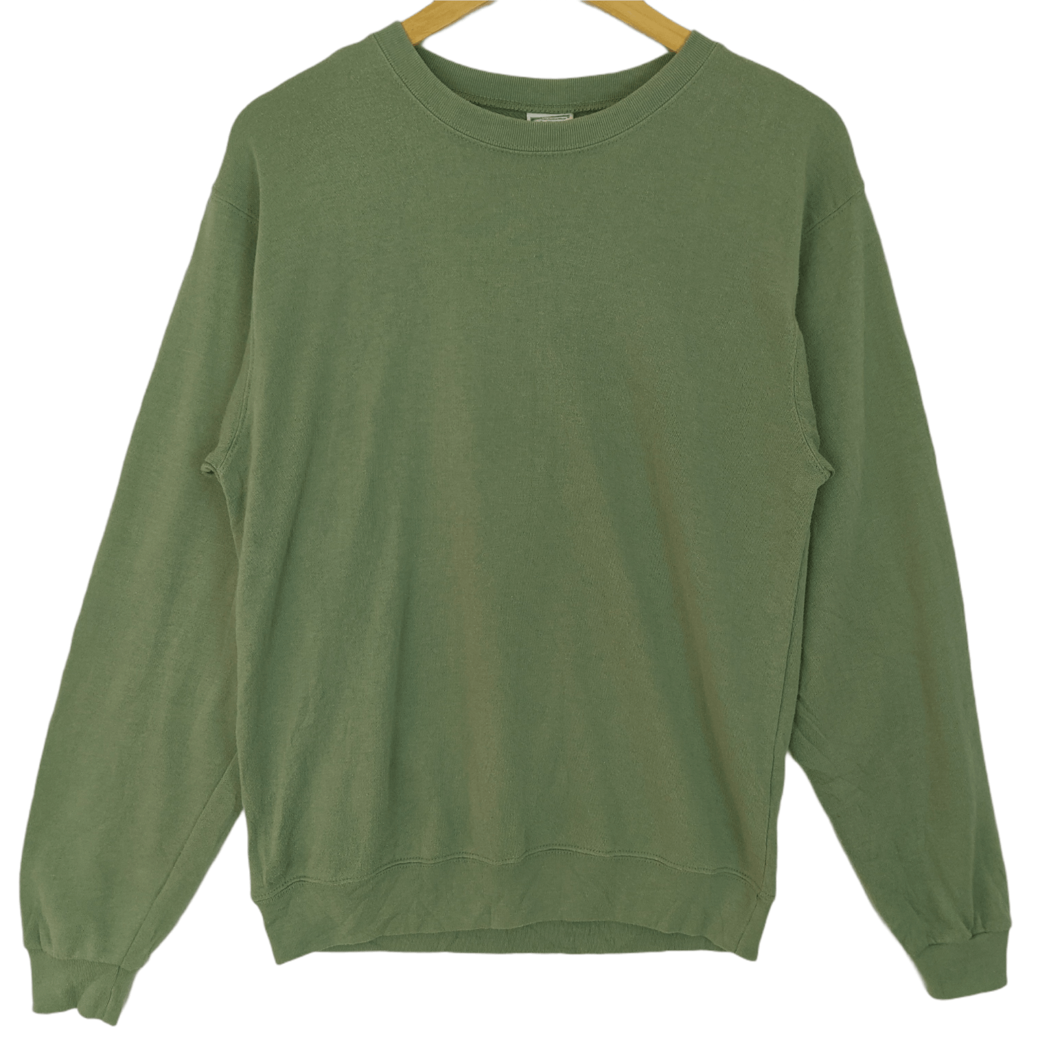 Jerzees JERZEES Green Plain Jumper Sweatshirt Size US S / EU 44-46 / 1 - 2 Thumbnail