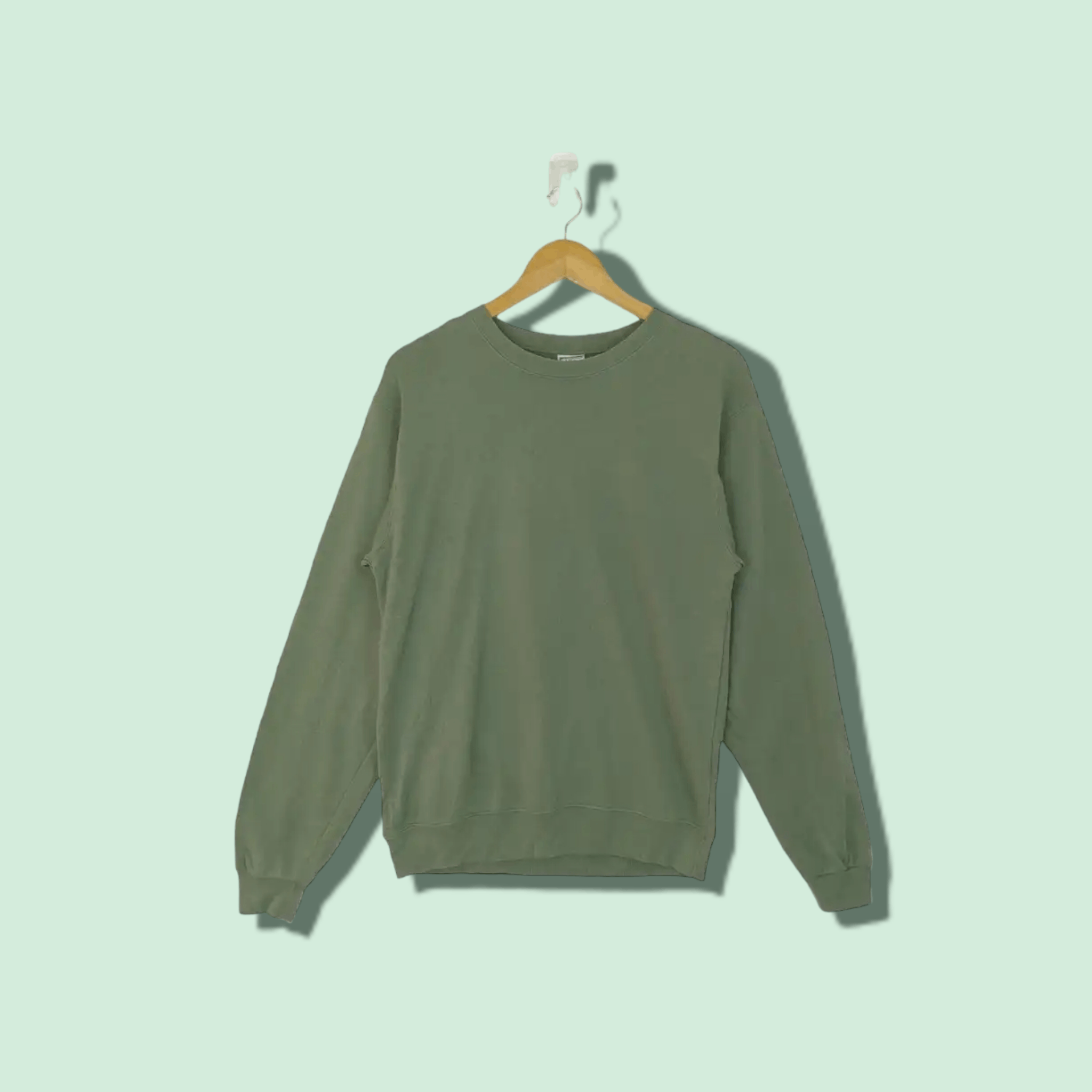 Jerzees JERZEES Green Plain Jumper Sweatshirt Size US S / EU 44-46 / 1 - 1 Thumbnail