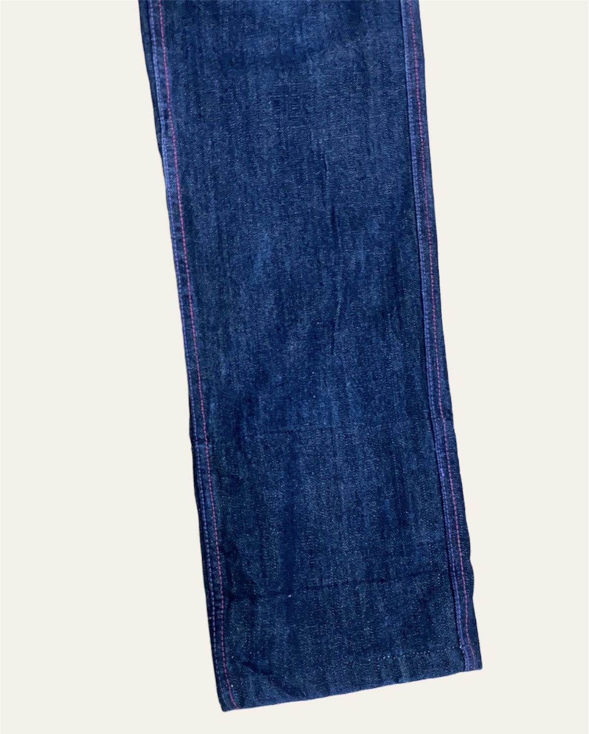 Japanese Brand FAMOUS ELLE CALOURFUL POCKET AND LEG DENIM PANT Size US 28 / EU 44 - 6 Thumbnail