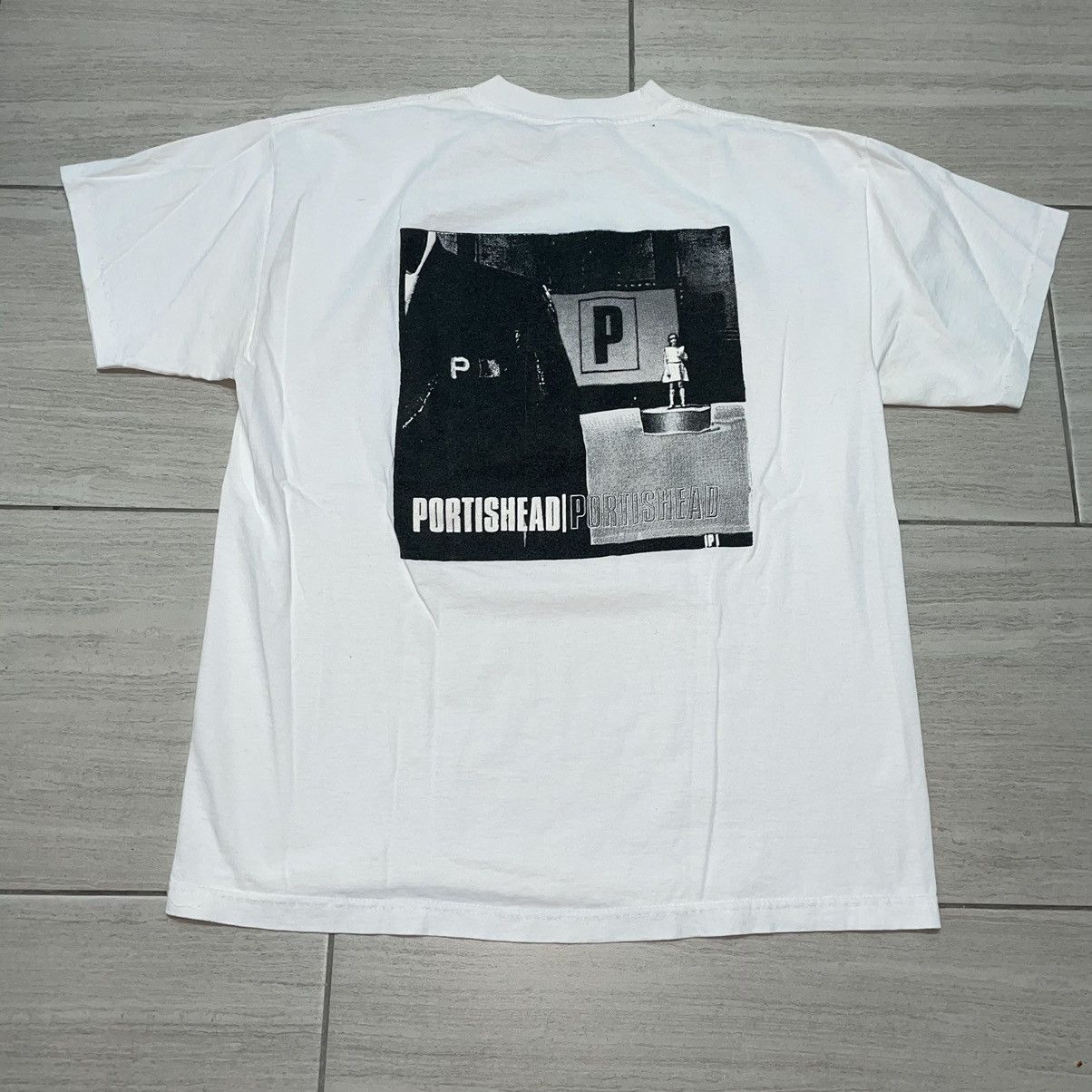 Band Tees × Vintage Portishead Vintage T-shirt Size US XL / EU 56 / 4 - 5 Thumbnail