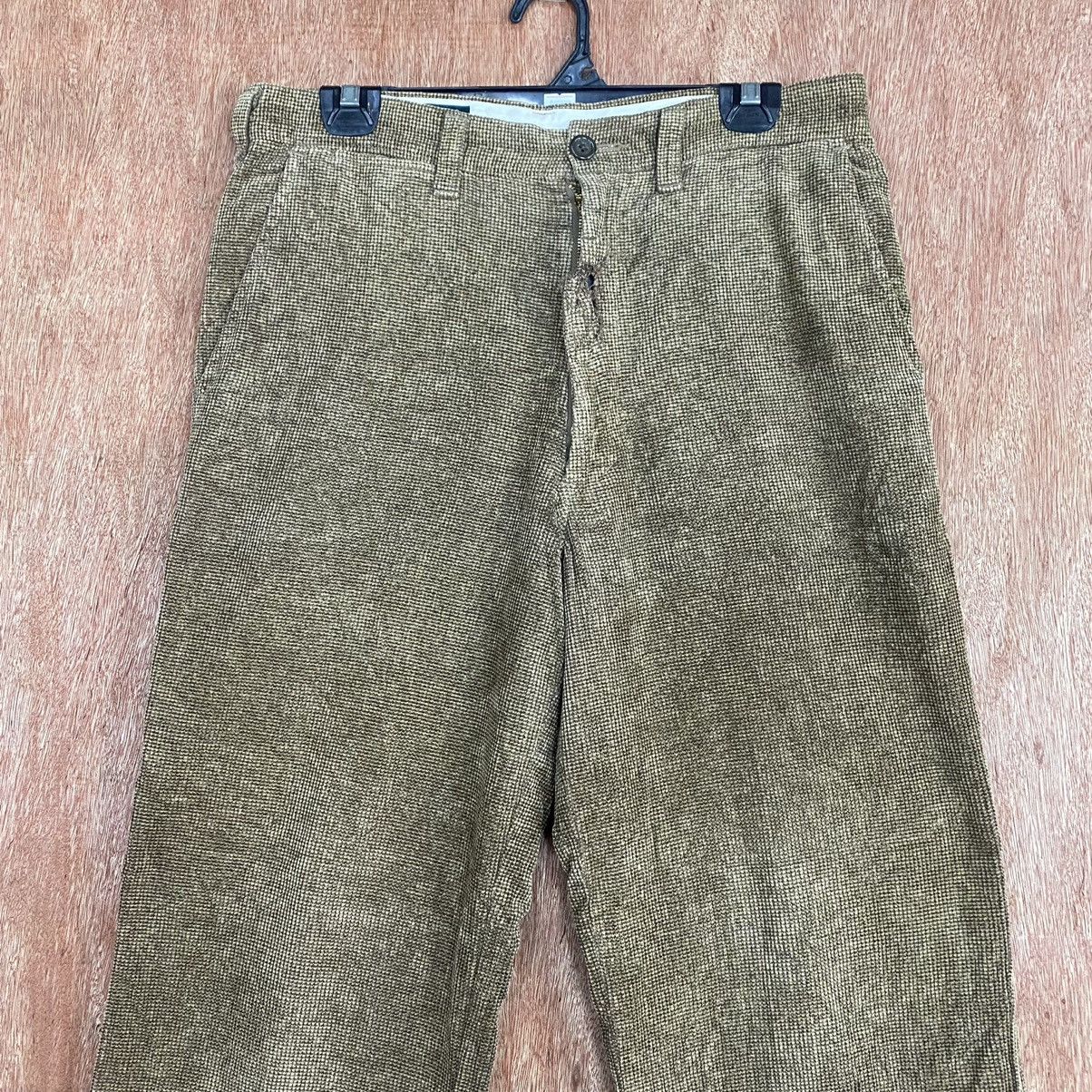 Japanese Brand DLL Oshkosh Brown vintage Straight Pants #c778 Size US 30 / EU 46 - 2 Thumbnail