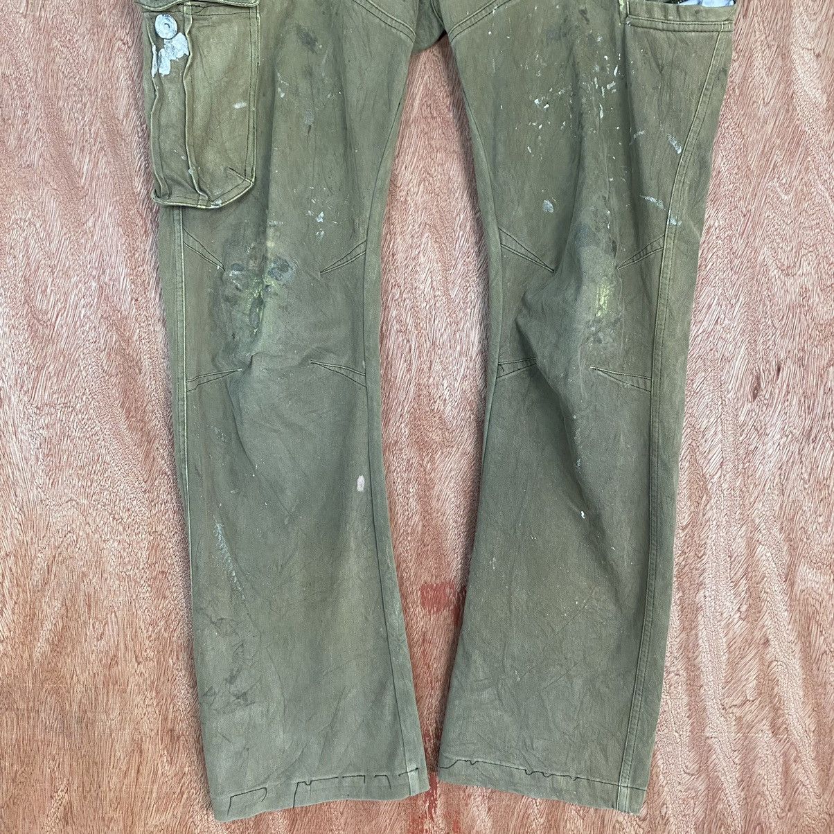 Faded Glory FieldCore faded painter MUltipocket Cargo Pants #c779 Size US 35 - 3 Thumbnail