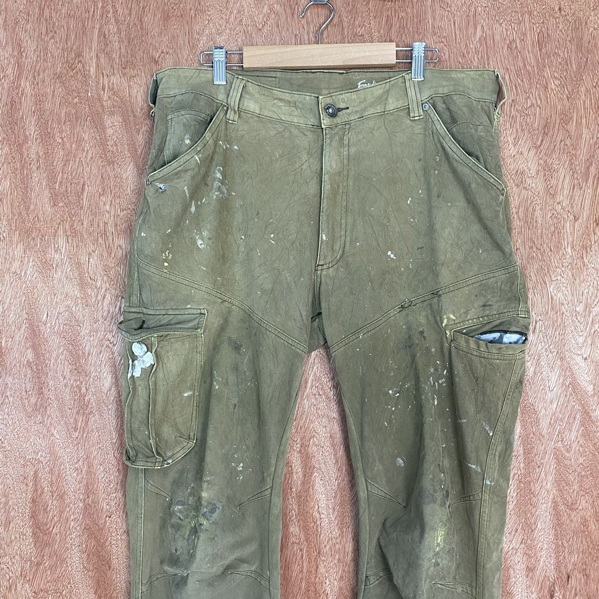 Faded Glory FieldCore faded painter MUltipocket Cargo Pants #c779 Size US 35 - 2 Thumbnail