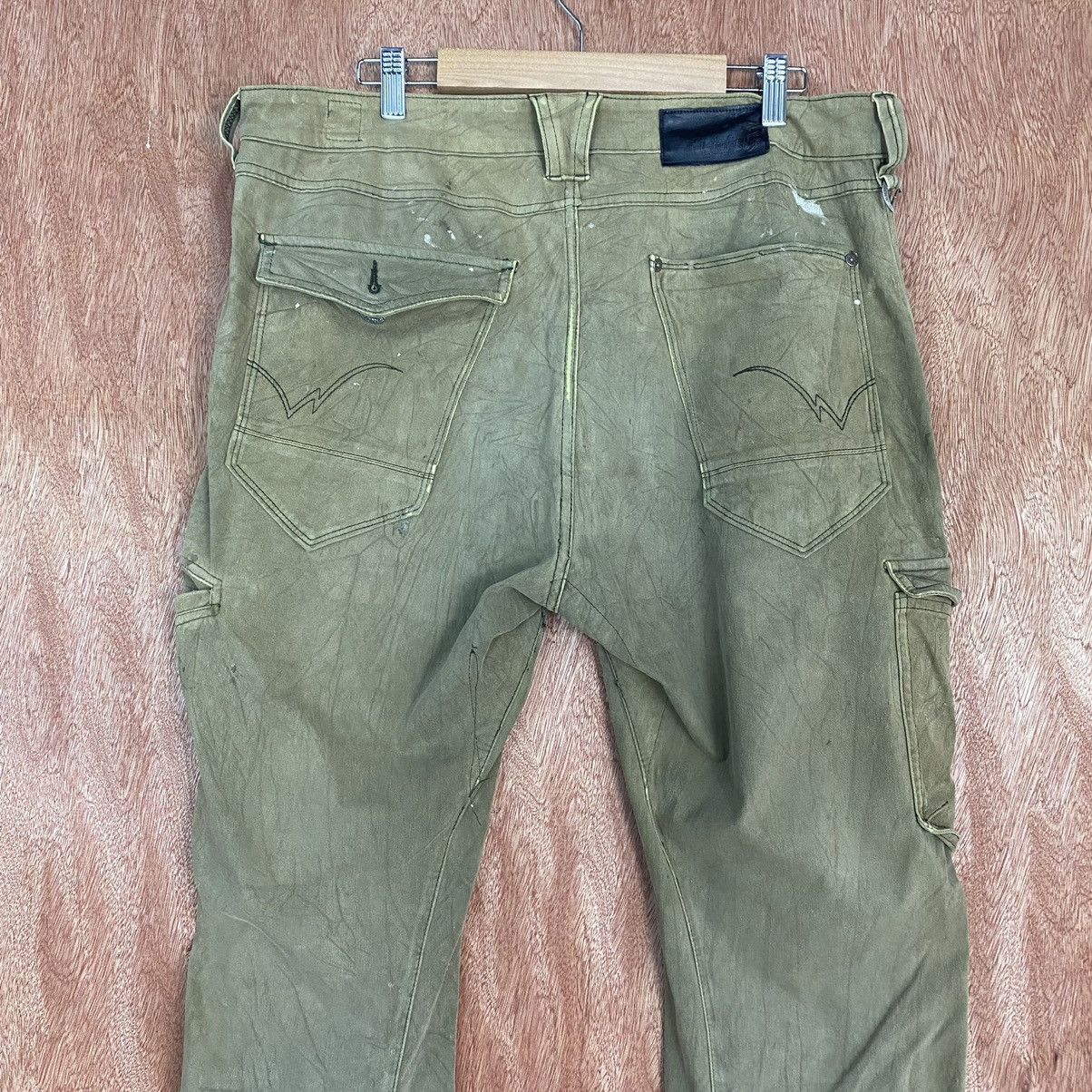Faded Glory FieldCore faded painter MUltipocket Cargo Pants #c779 Size US 35 - 11 Thumbnail