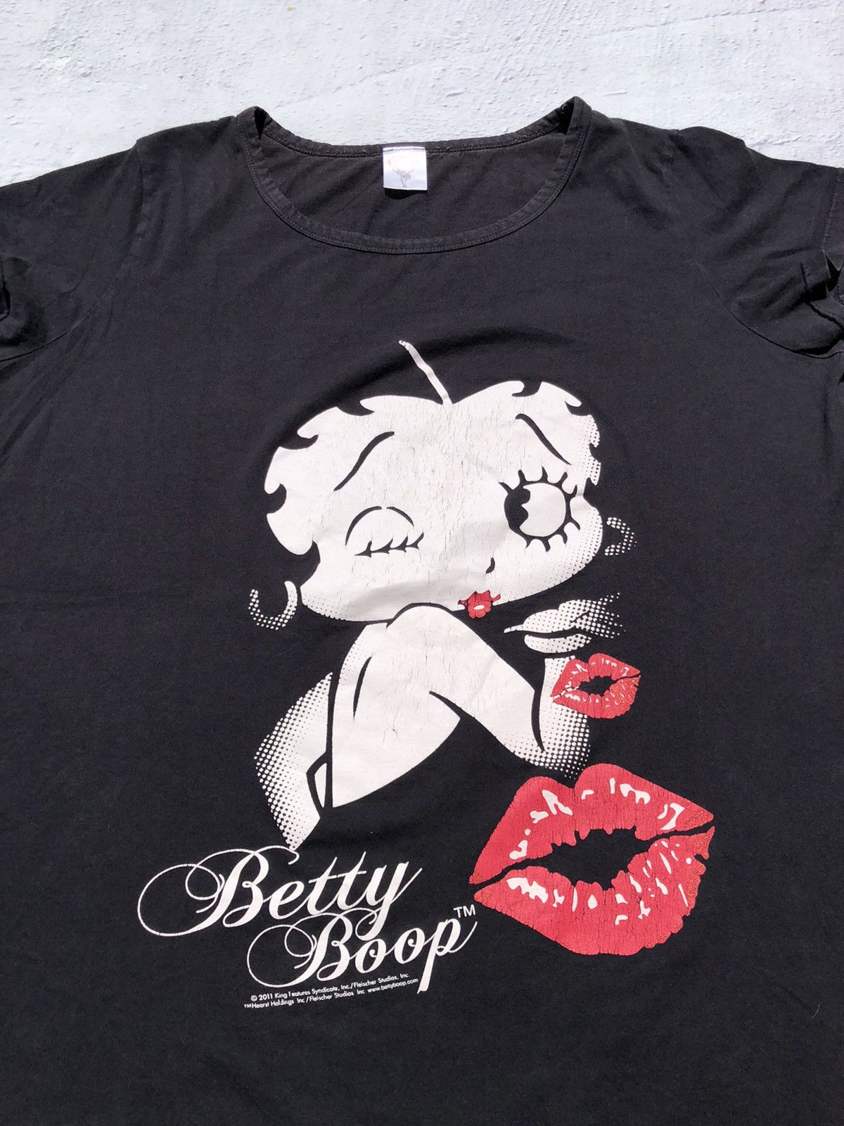 Cartoon Network Women XXL Vintage 2011 Betty Boop (Felix Cat Bugs Bunny) Size XXL / US 16-18 / IT 52-54 - 3 Thumbnail